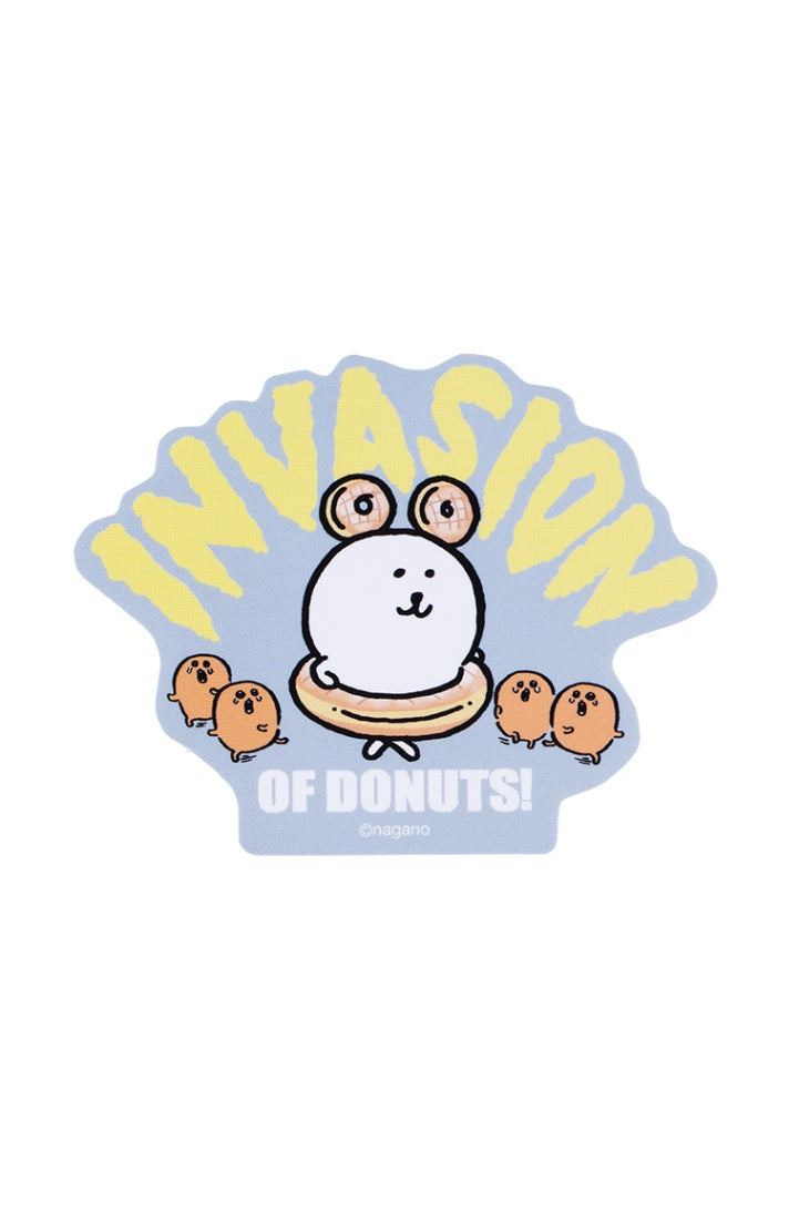 ナガノマーケット スマホに貼れるサイズのステッカー(INVASION)