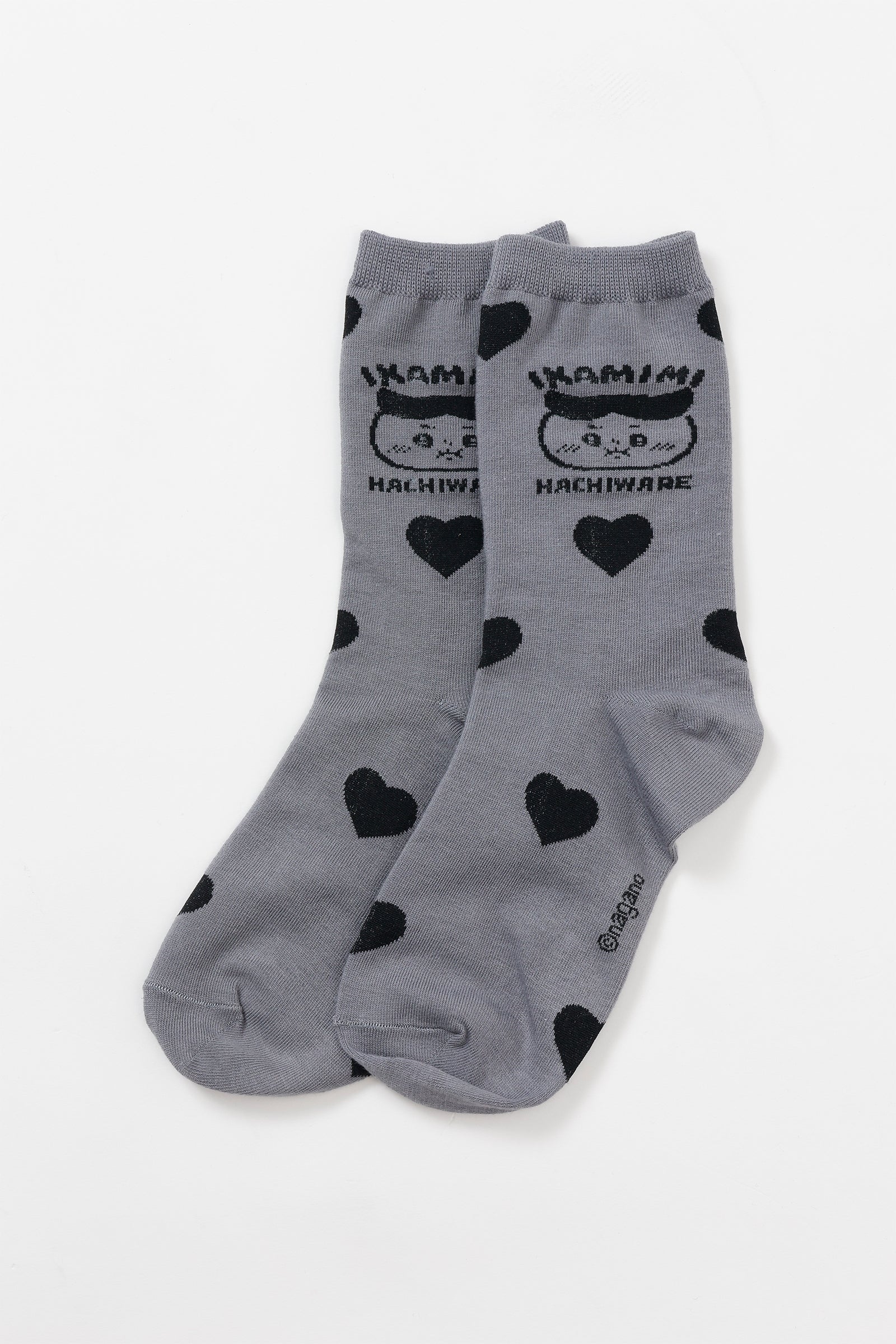 ちいかわ ソックス ハチワレシリーズ グレー