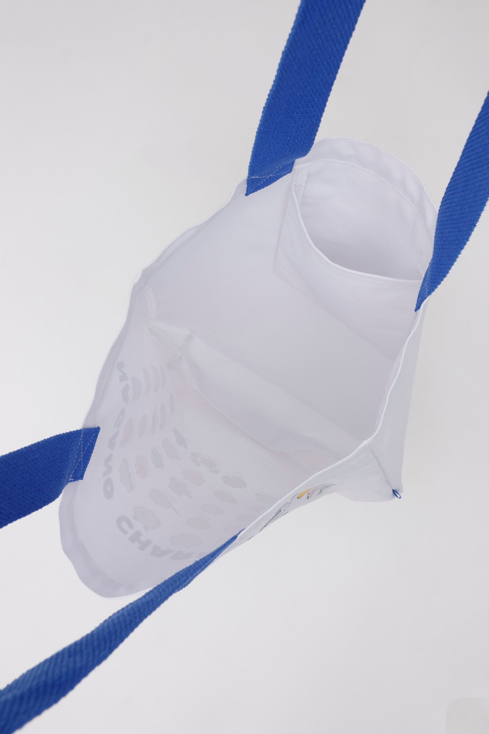 ナガノキャラクターズ トートバッグ 集合 ホワイト ONE