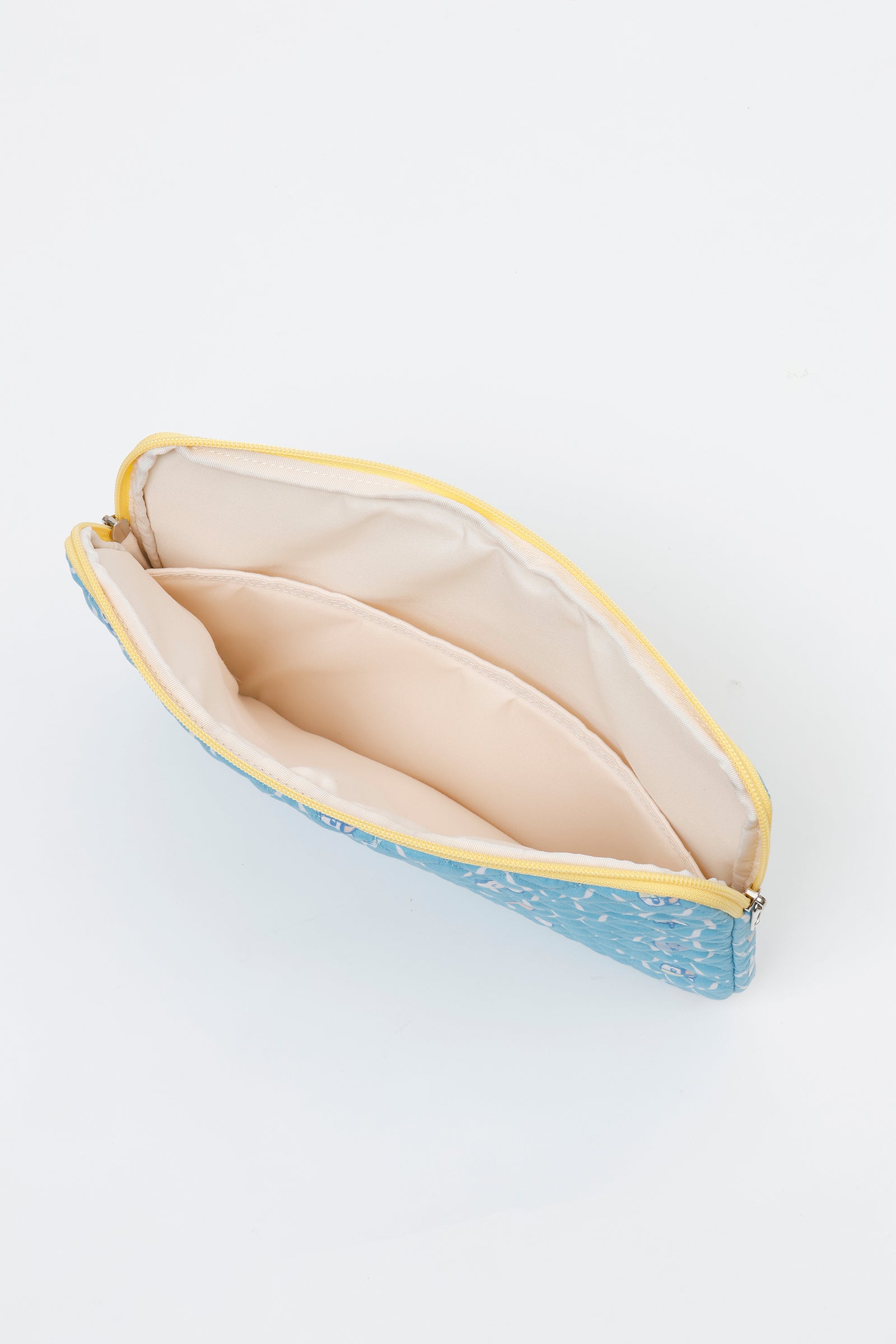 ナガノキャラクターズ マルチケース お顔ならび ブルー