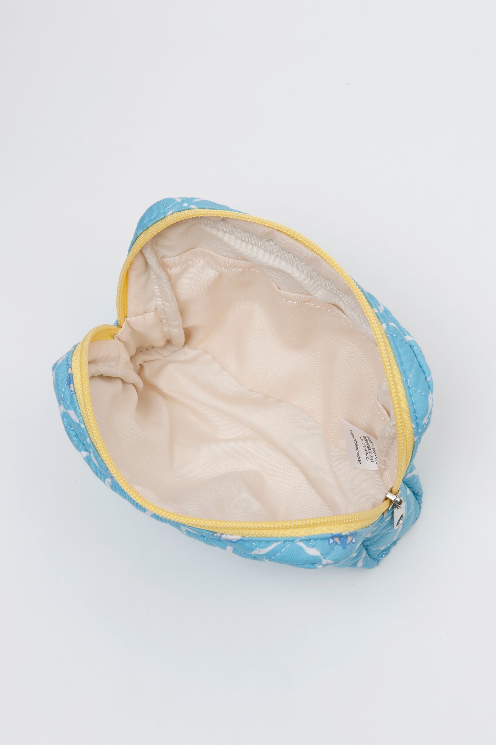 ナガノキャラクターズ ポーチ お顔ならび ブルー