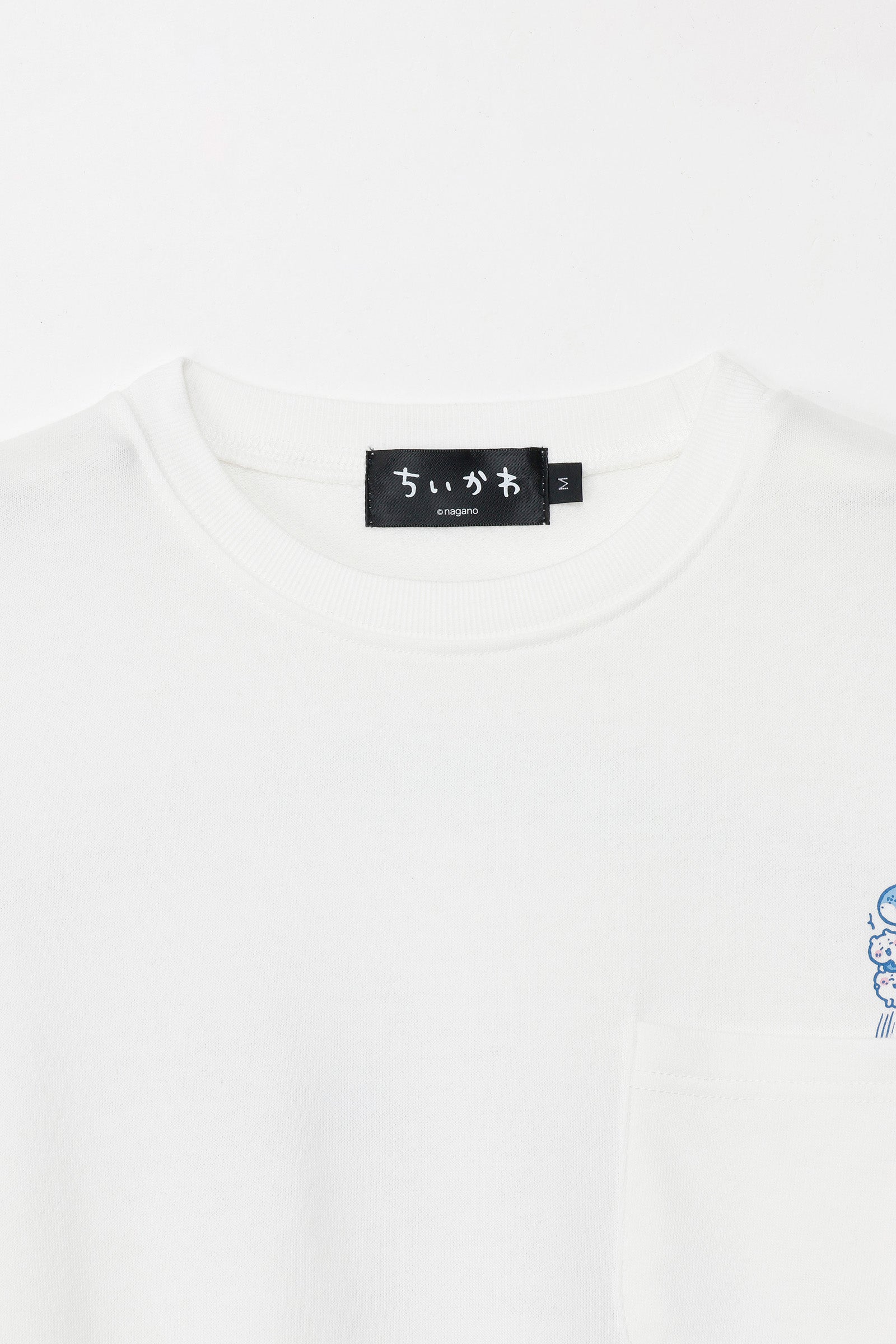 ちいかわ スウェット 肩車ジャンプ ホワイト