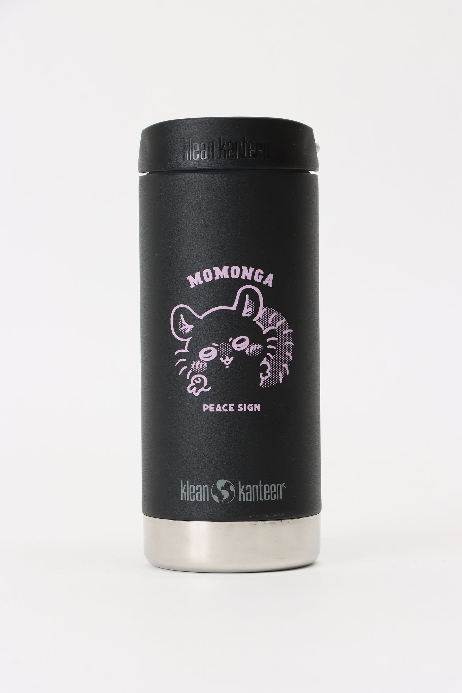 ちいかわ × Klean Kanteen インスレートボトル モモンガ Black