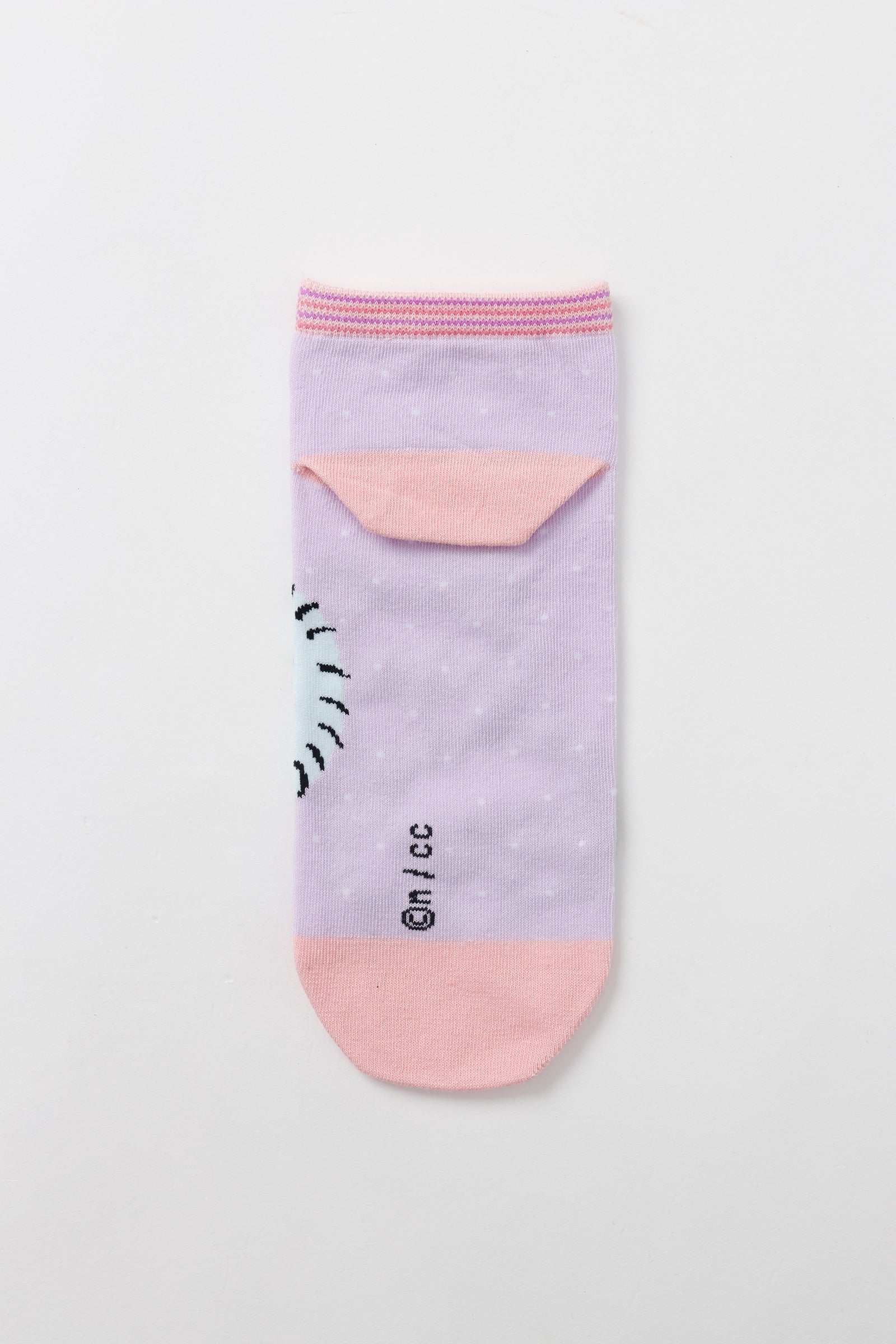 ちいかわ クルーソックス ちいかわとモモンガ ピンク