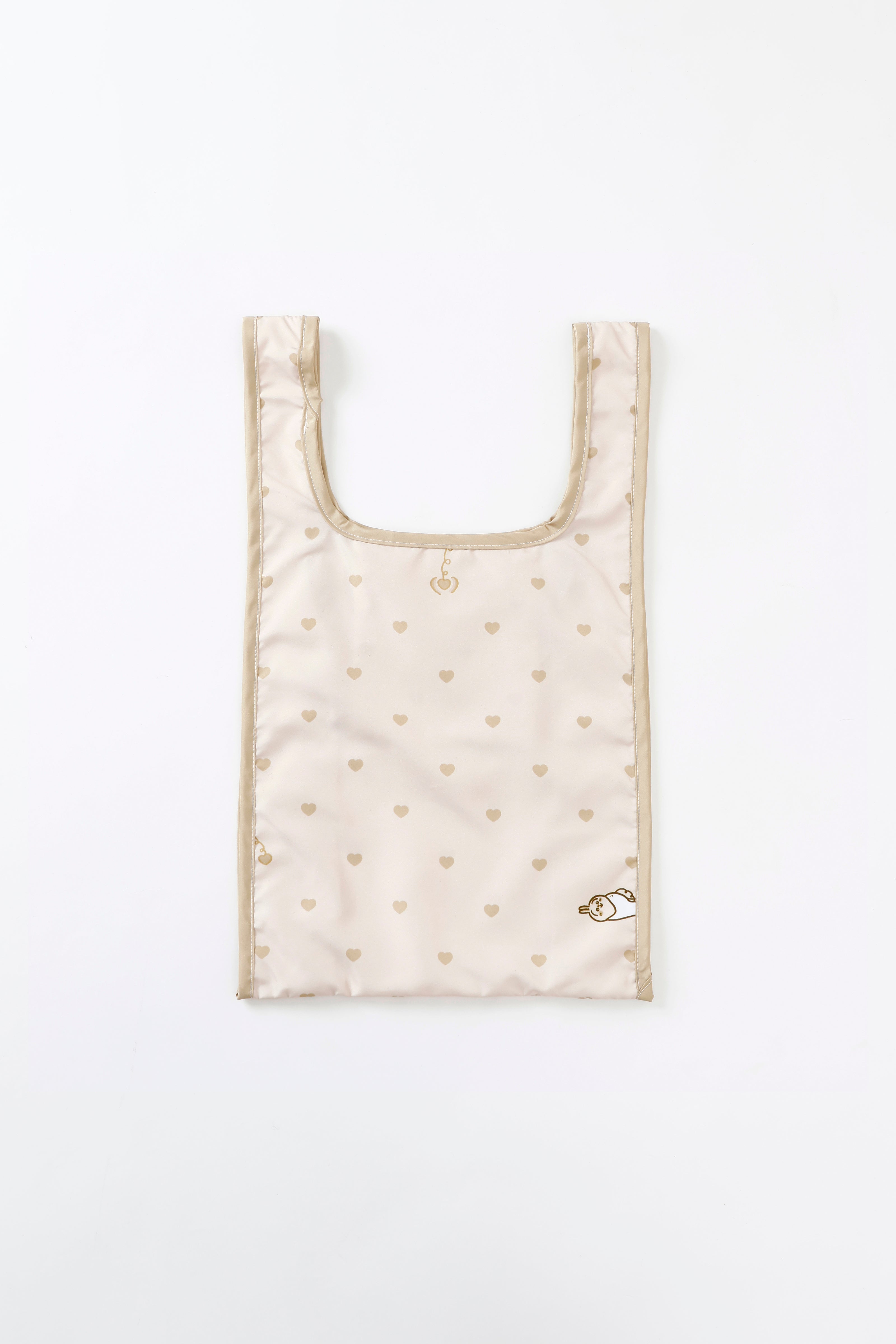 ちいかわ エコバッグ ハートチョコレート うさぎ イエロー