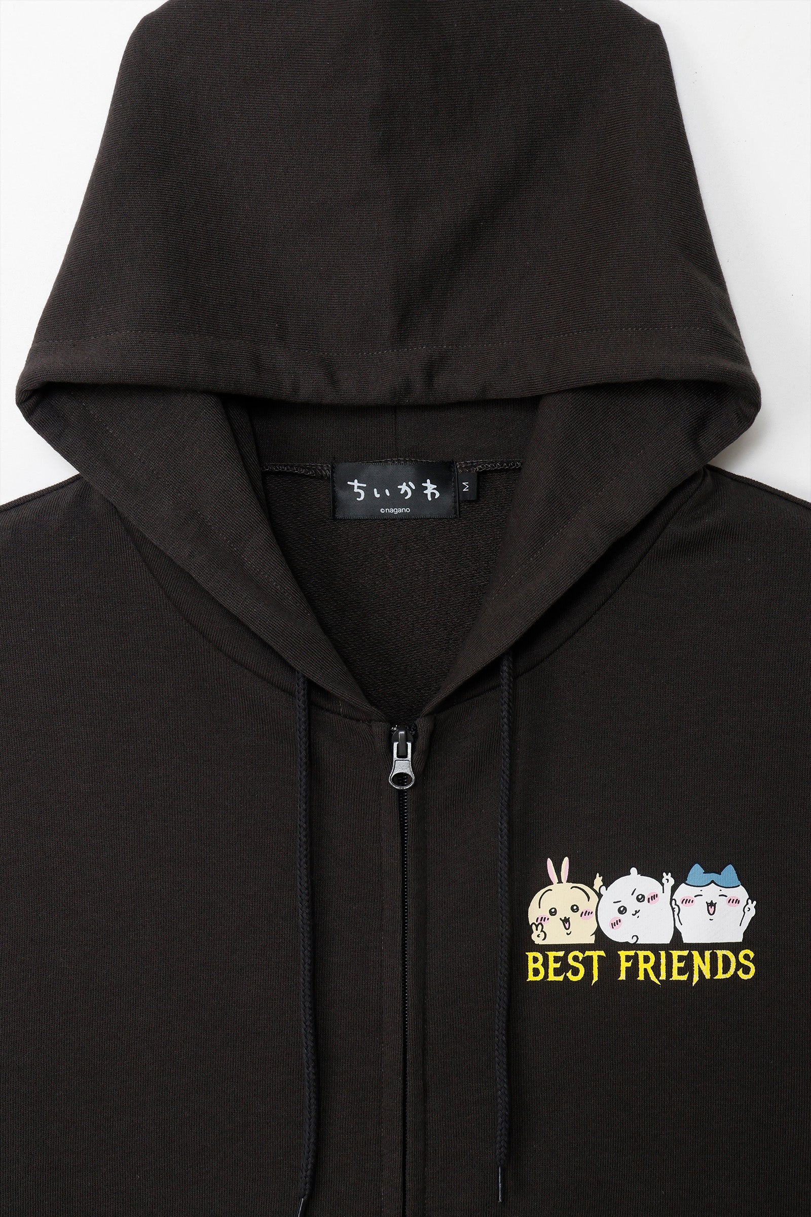 ちいかわ ZIPパーカー 仲良しトリオ スミ