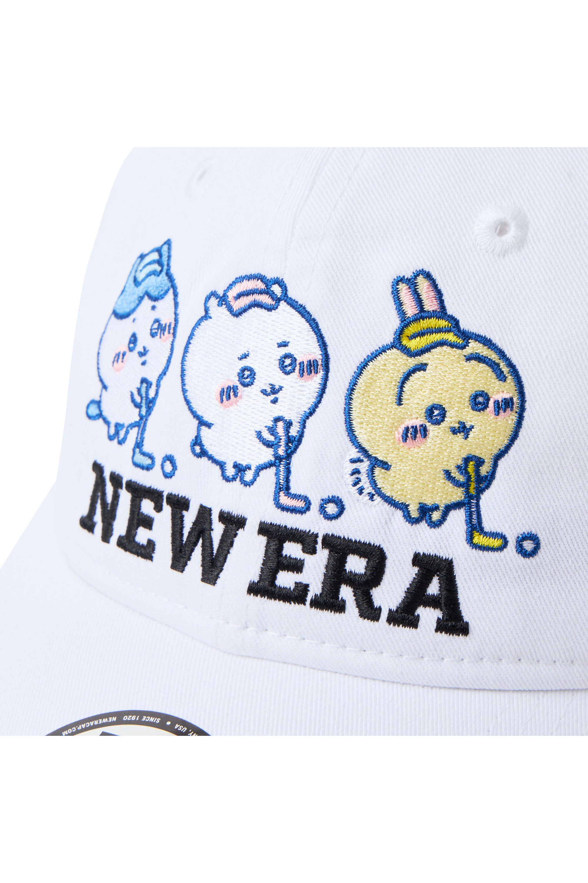 9TWENTY ロングバイザー ちいかわ / ちいかわ・ハチワレ・うさぎ ホワイト | ゴルフ