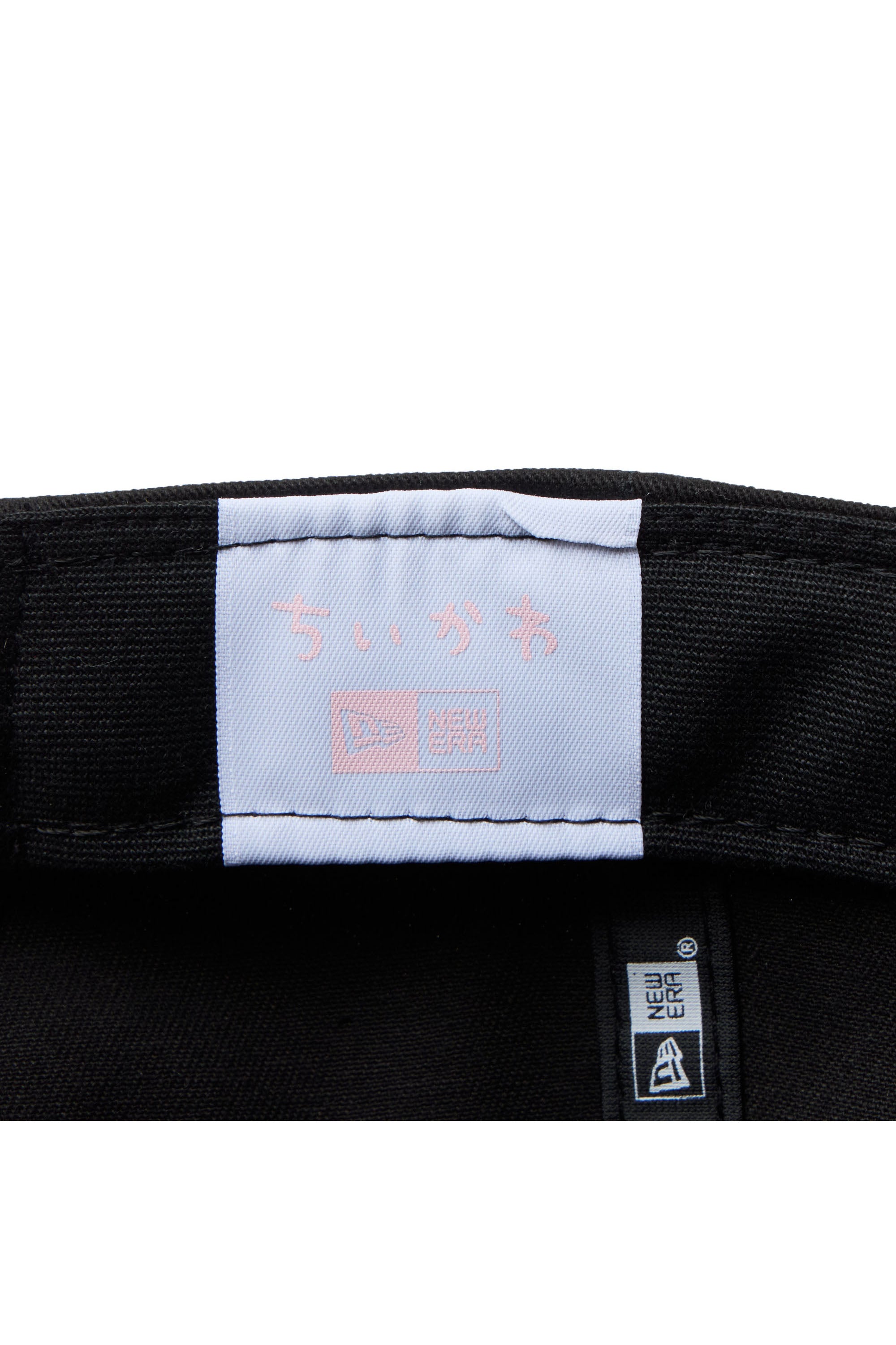 9TWENTY ロングバイザー ちいかわ / ちいかわ・ハチワレ・うさぎ ブラック | ゴルフ