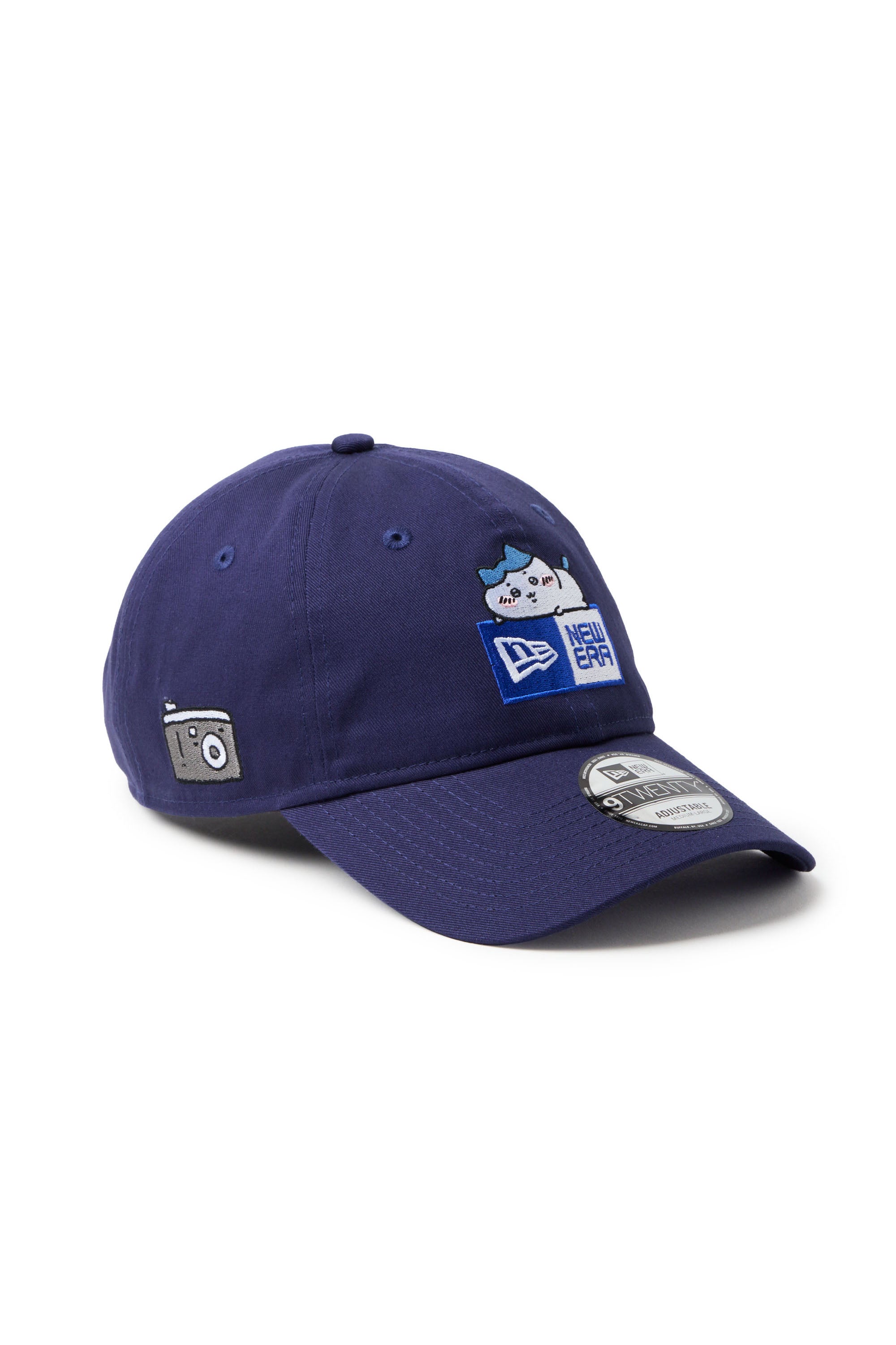 9TWENTY ちいかわ / ボックスロゴ ハチワレ ライトネイビー