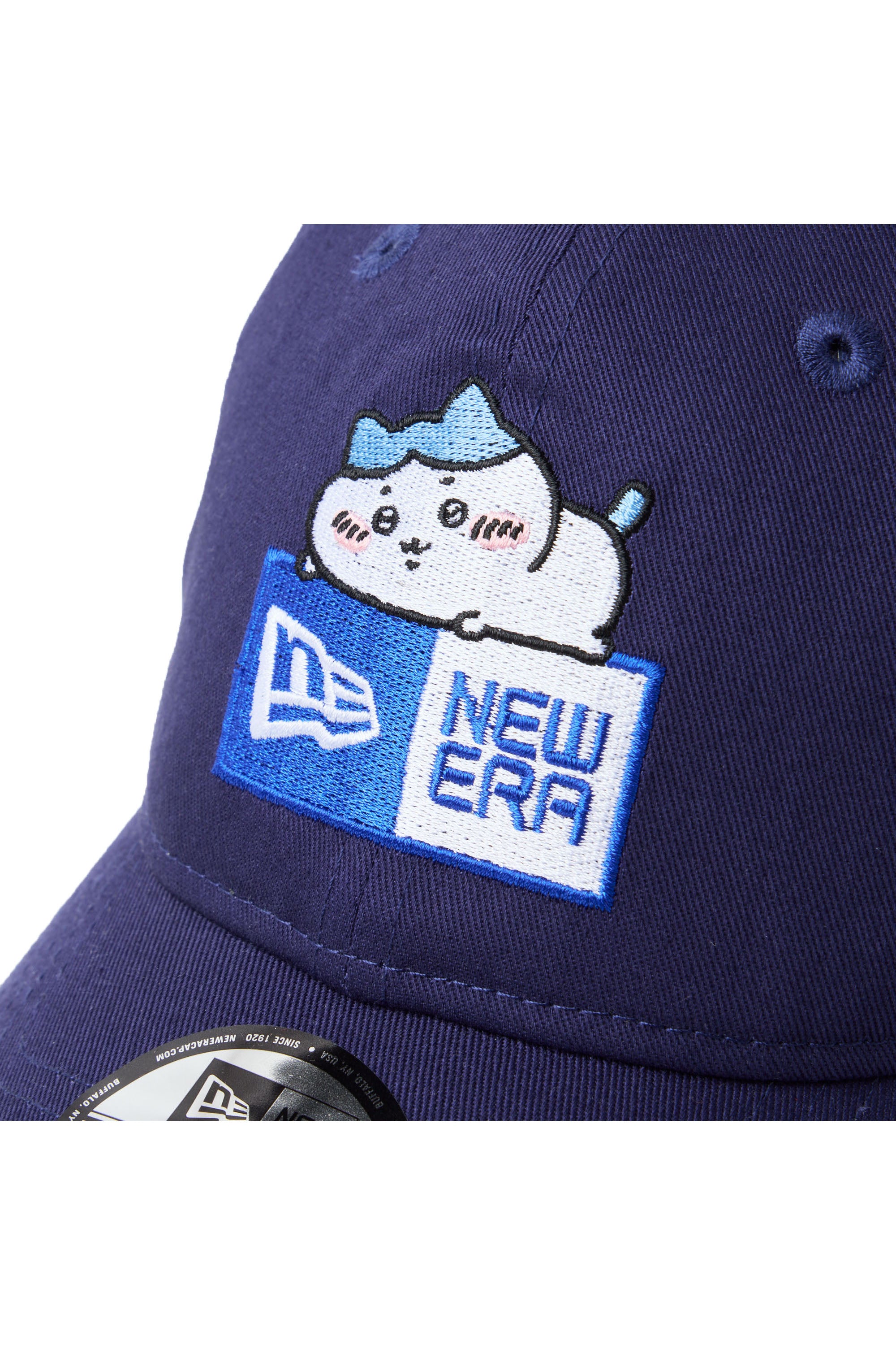 9TWENTY ちいかわ / ボックスロゴ ハチワレ ライトネイビー