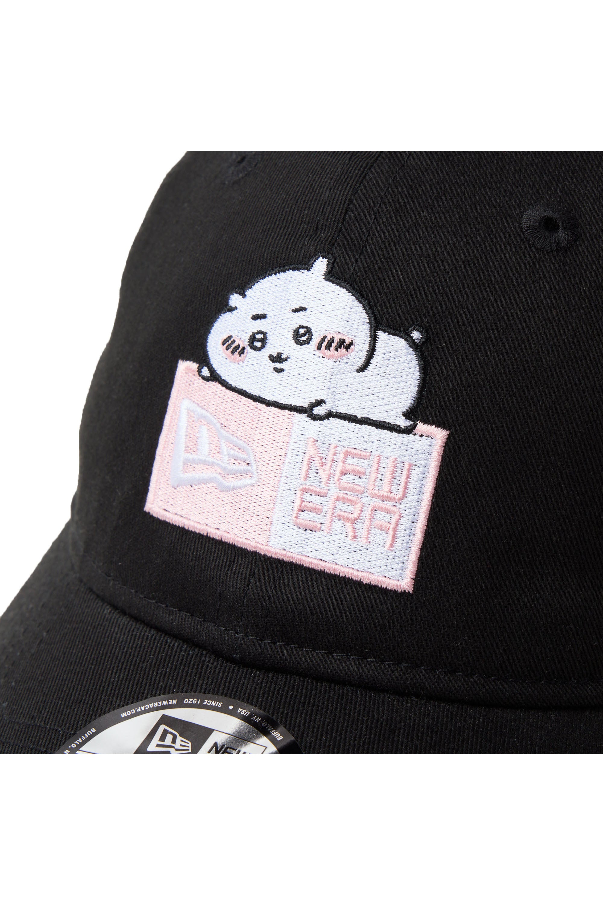 9TWENTY ちいかわ / ボックスロゴ ちいかわ ブラック