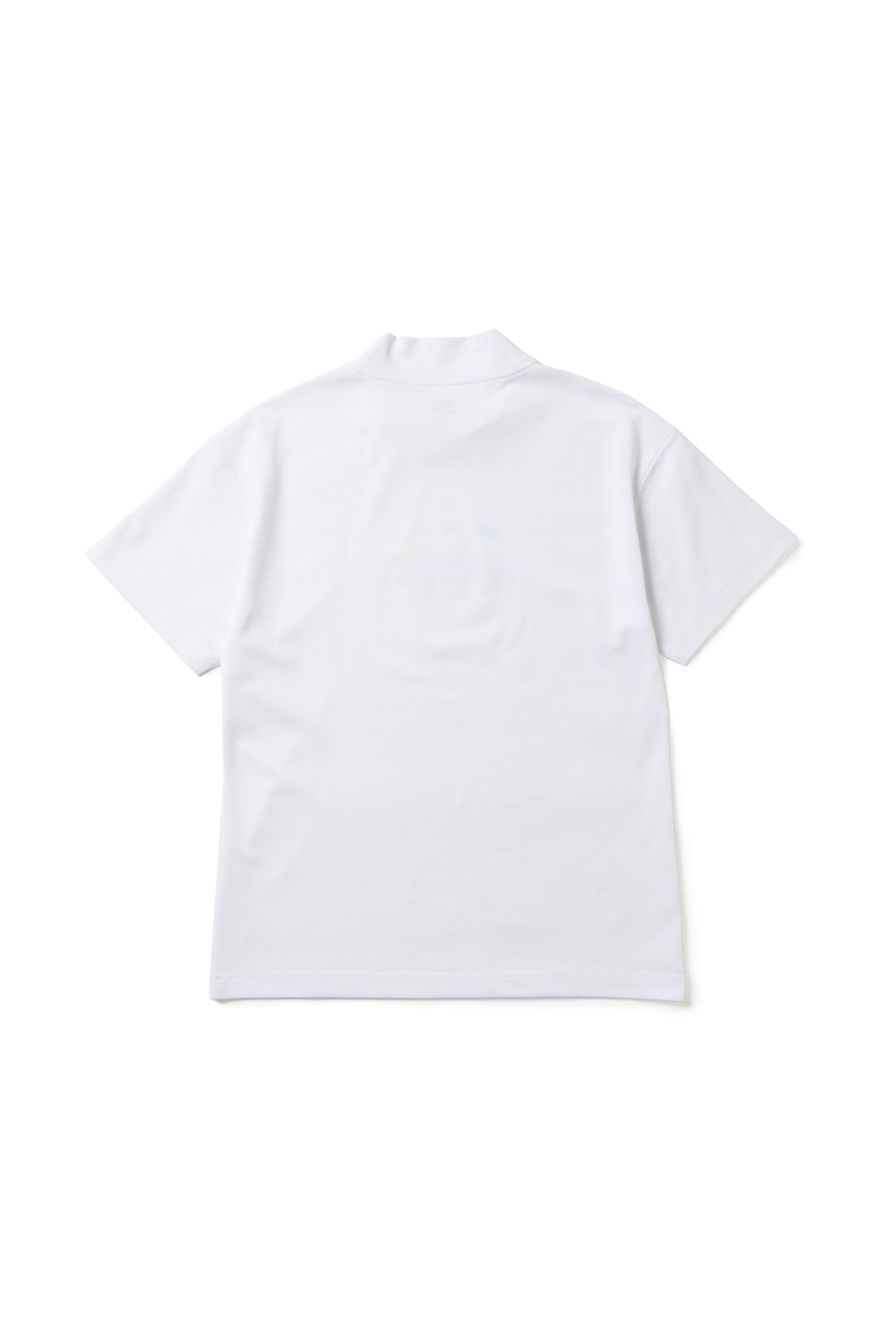 Women's 半袖 ミッドネック Tシャツ 鹿の子 ちいかわ / ちいかわ・ハチワレ・うさぎ ホワイト | ゴルフ