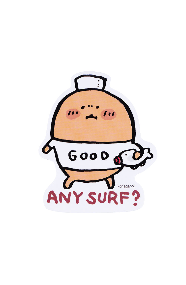 ナガノマーケット スマホに貼れるサイズのステッカー(波ある?)