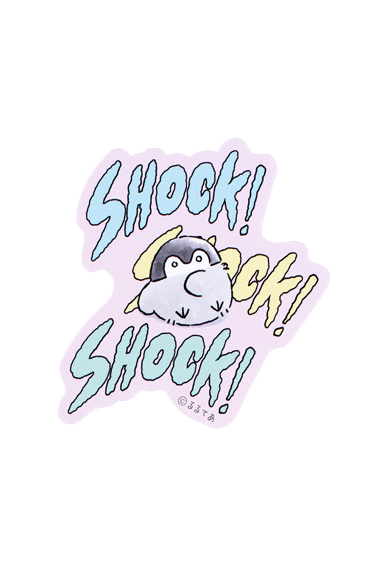 コウペンちゃん スマホに貼れるサイズのステッカー(SHOCK)