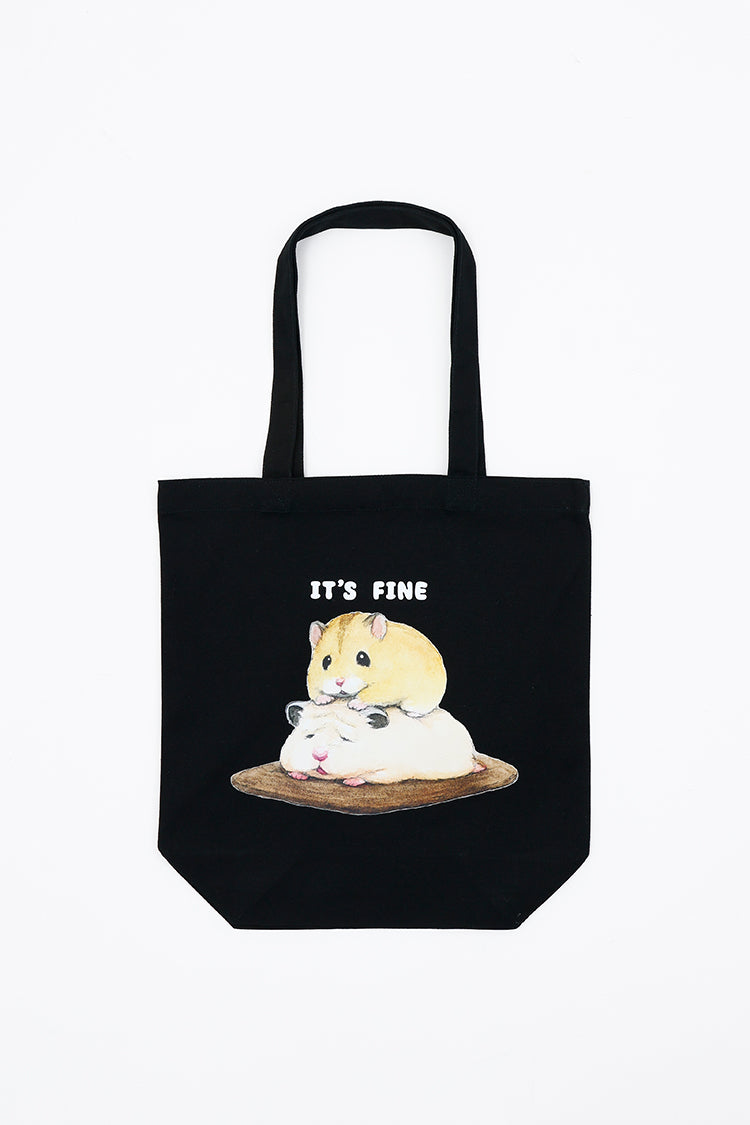 助六の日常 トートバッグ マッサージ ブラック