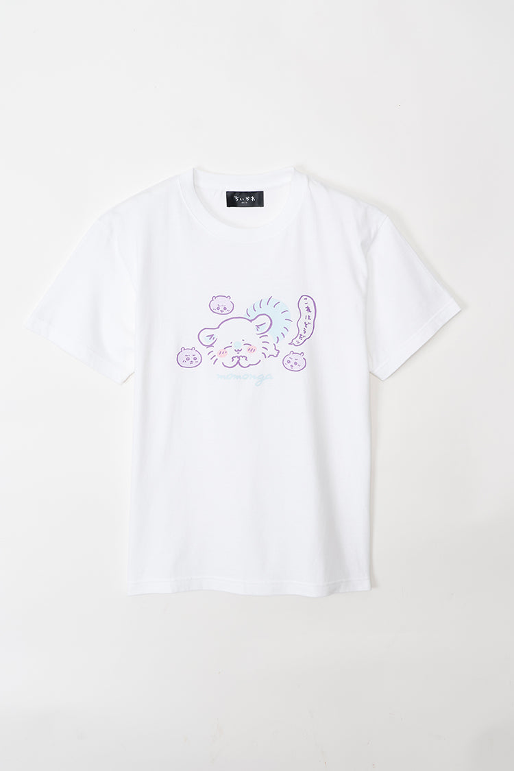 ちいかわ Tシャツ モモンガ ホワイト