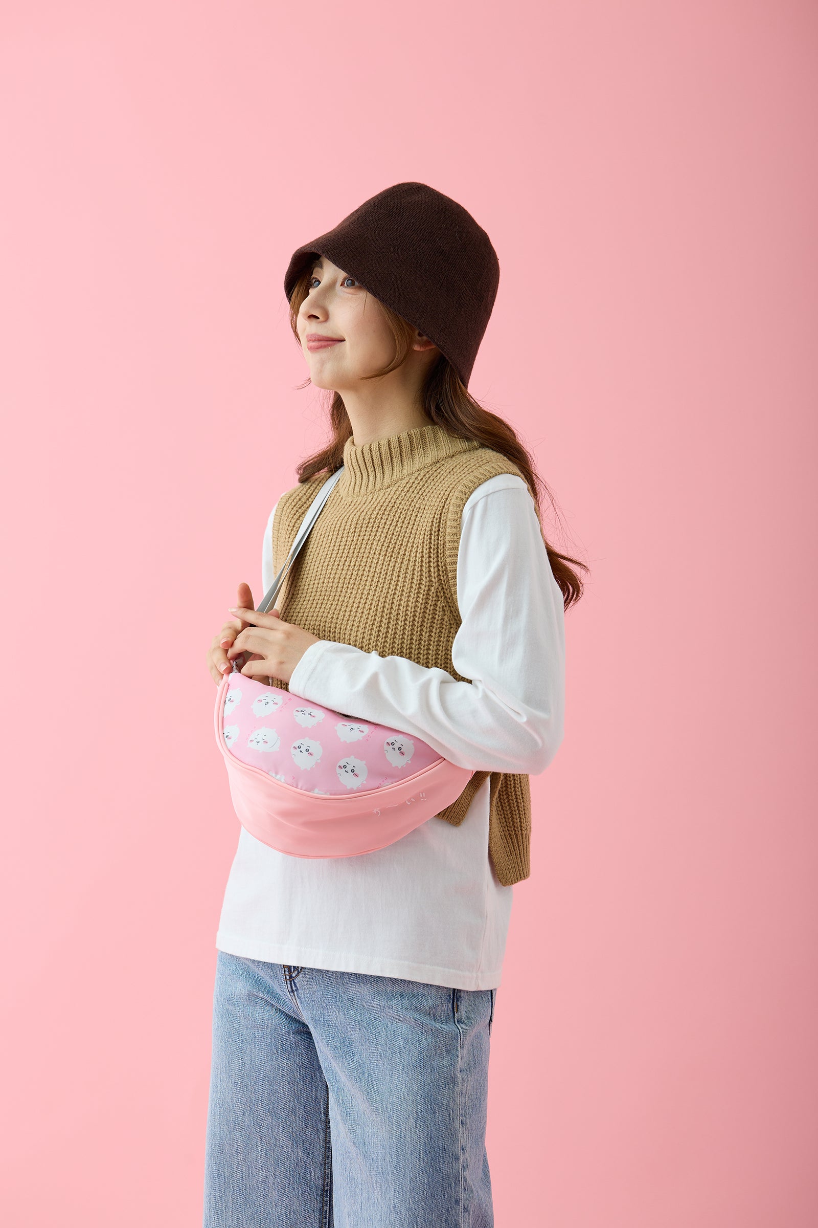 ちいかわ ショルダーバッグ ちいかわ ピンク