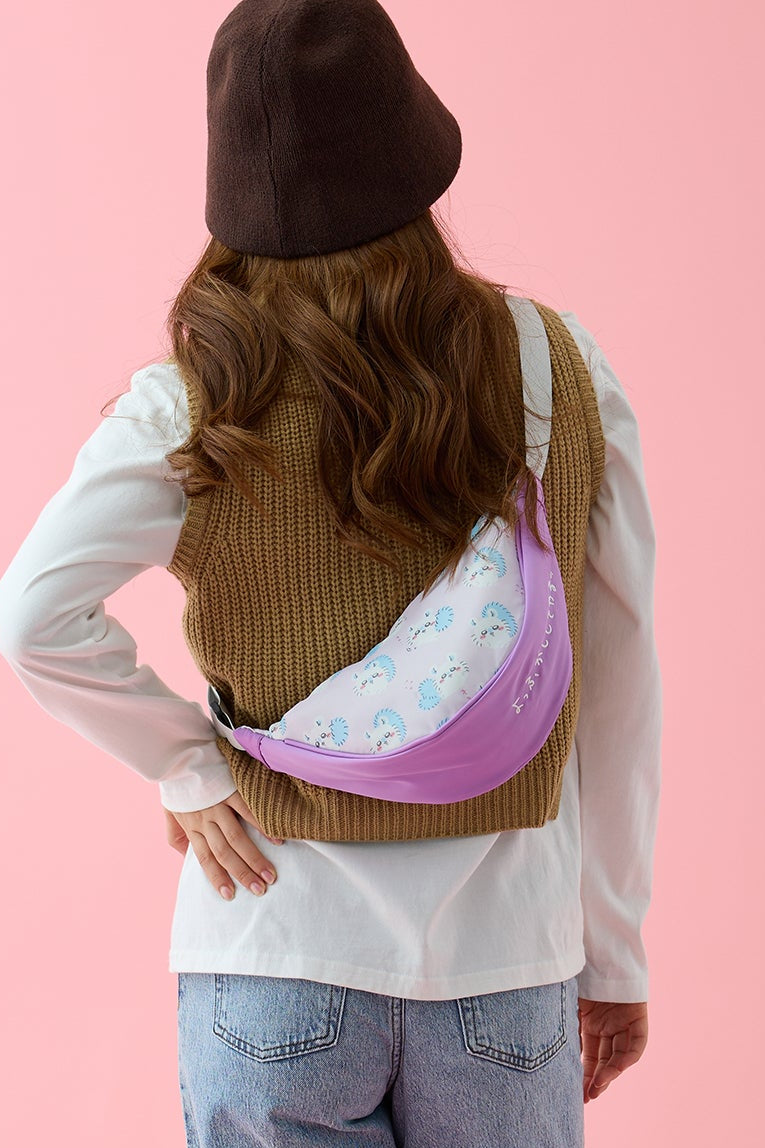 ちいかわ ショルダーバッグ モモンガ パープル