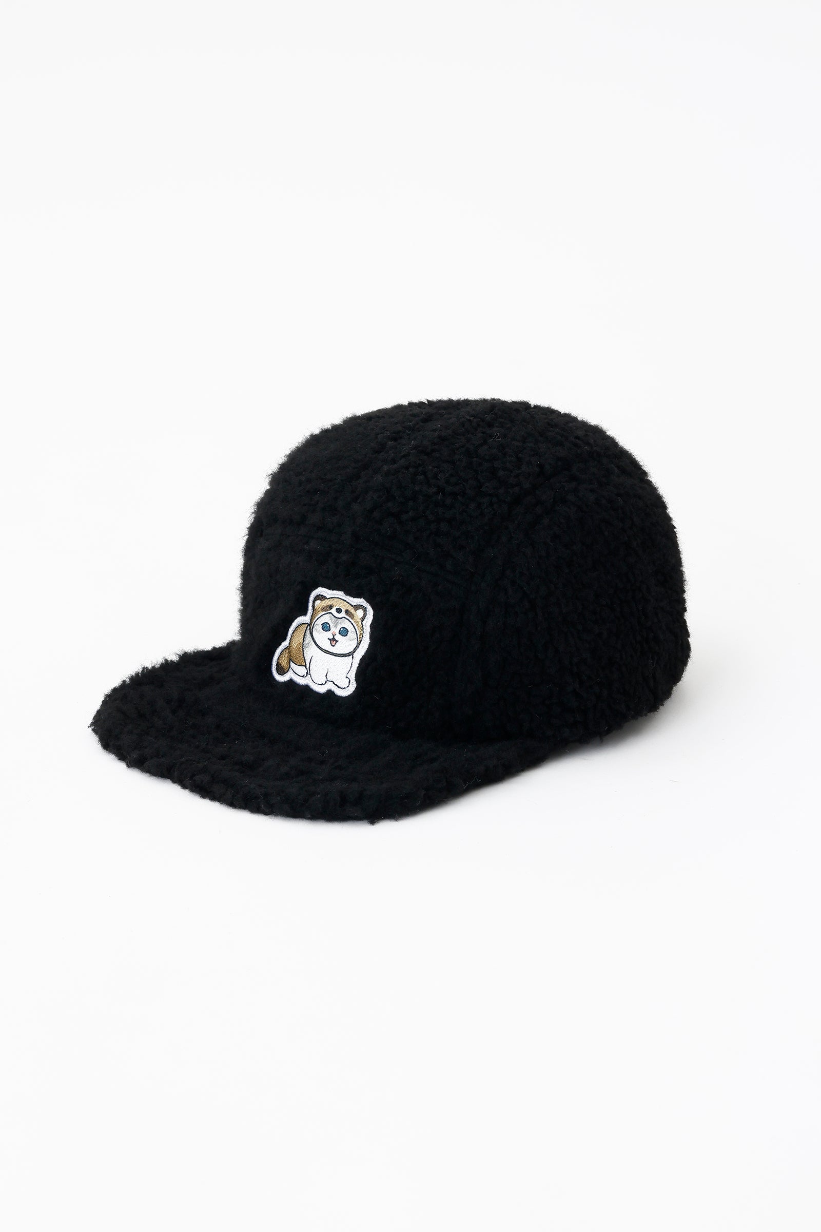 【Black Friday対象商品】mofusand もこもこCAP にゃんパンツたぬき ブラック