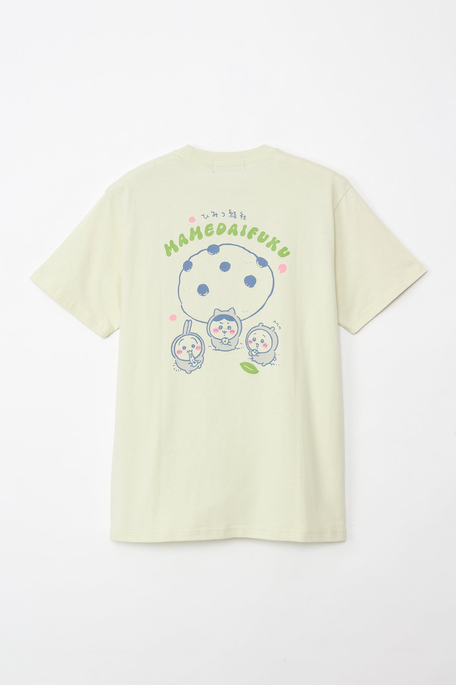 ちいかわ Tシャツ ひみつ結社豆大福 ピスタチオ