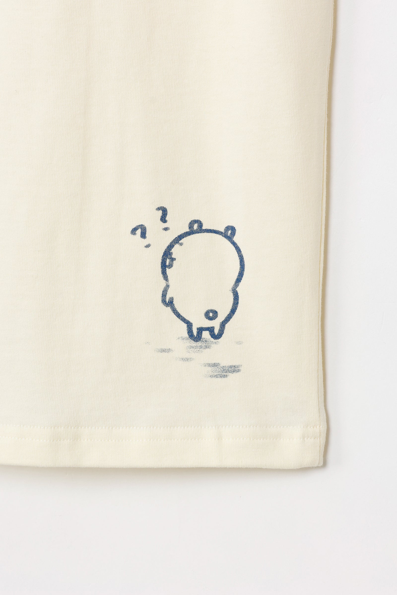 ナガノキャラクターズ Tシャツ 不思議な世界 クリーム
