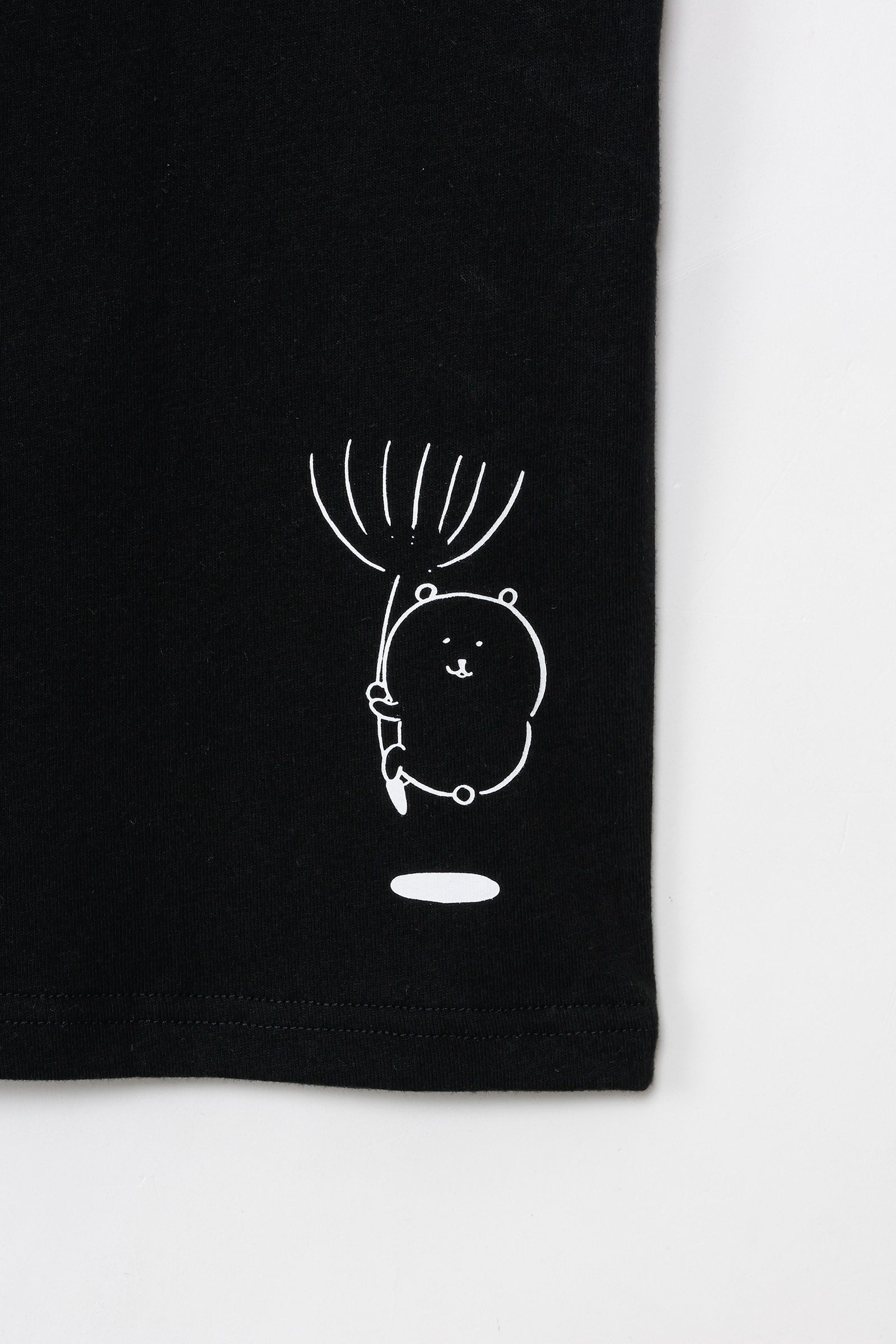 ナガノキャラクターズ Tシャツ たんぽぽ ブラック