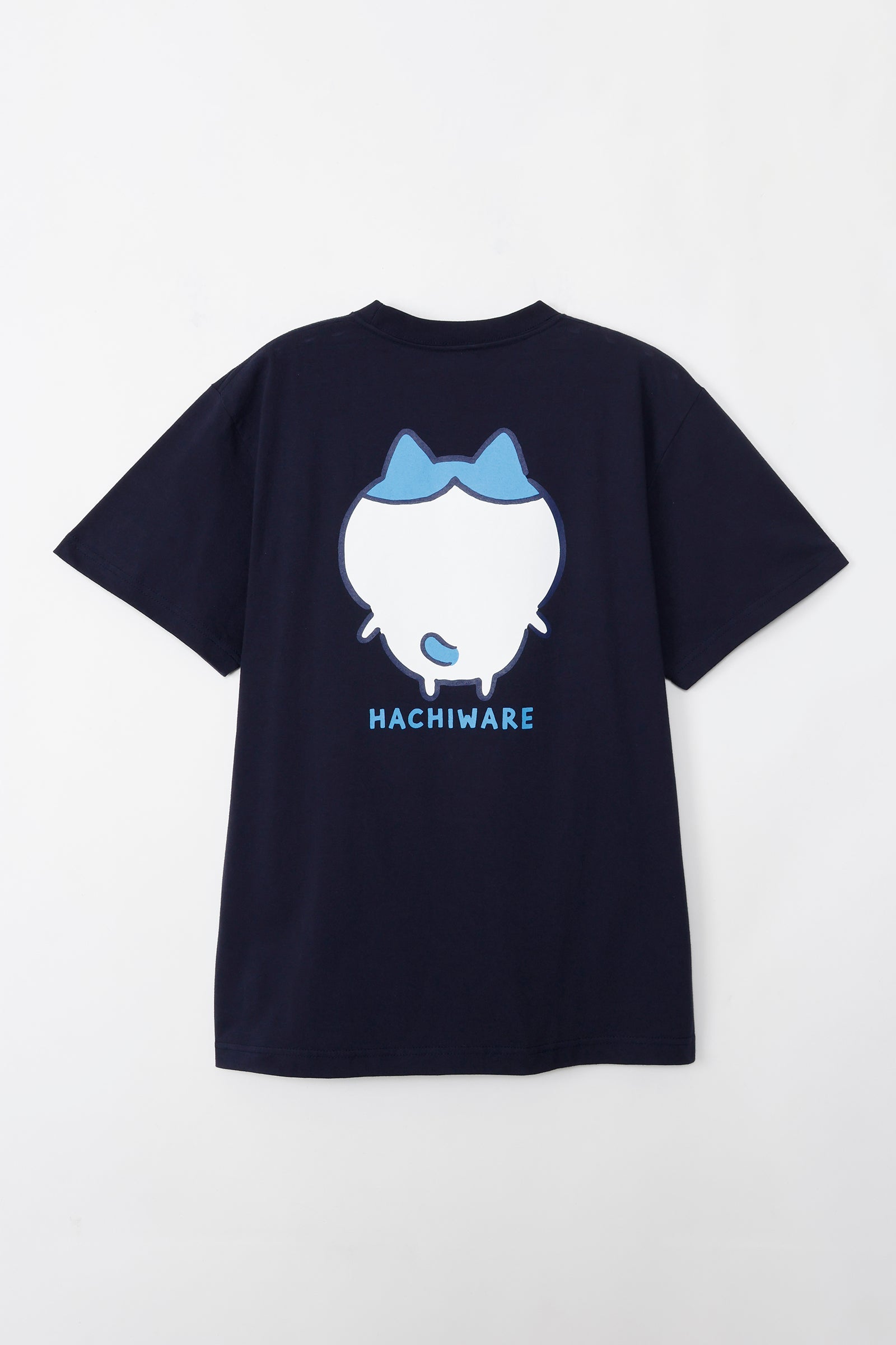 ちいかわ Tシャツ ハチワレ ネイビー