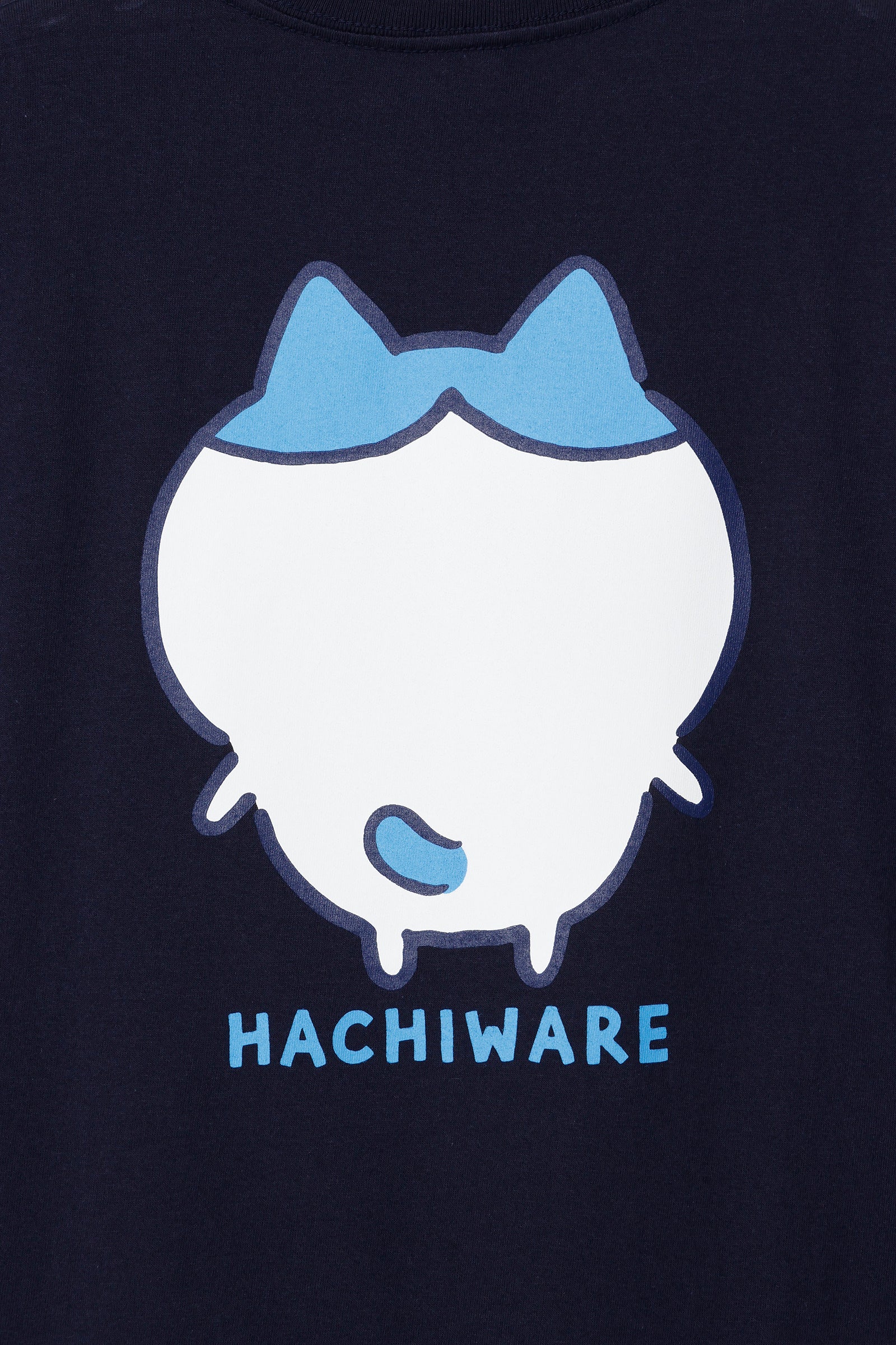 ちいかわ Tシャツ ハチワレ ネイビー