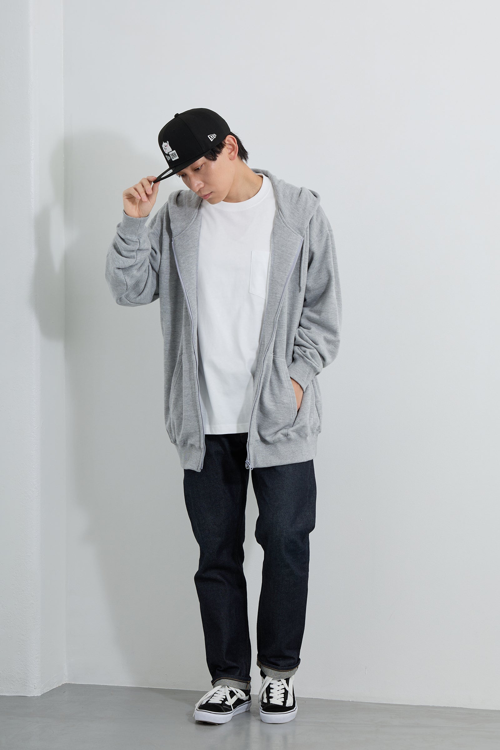 【先行予約商品】NEW ERA® 9FIFTY™ ちいかわ BOX LOGO BLACK