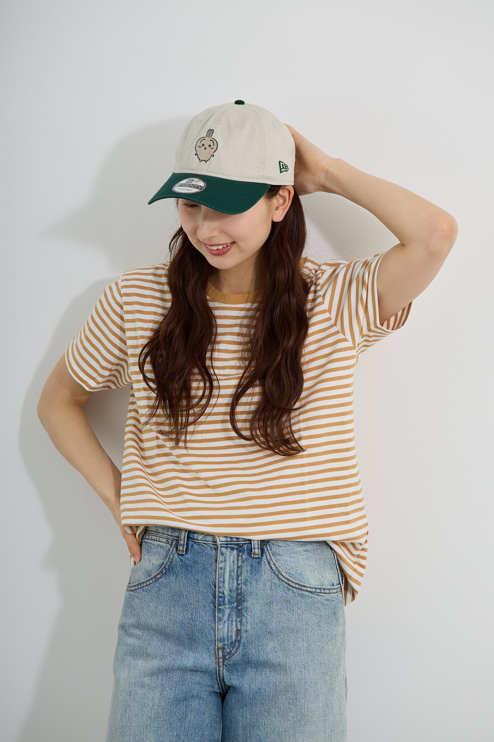 【先行予約商品】NEW ERA® 9TWENTY™ うさぎ STONE / MIAMI GREEN