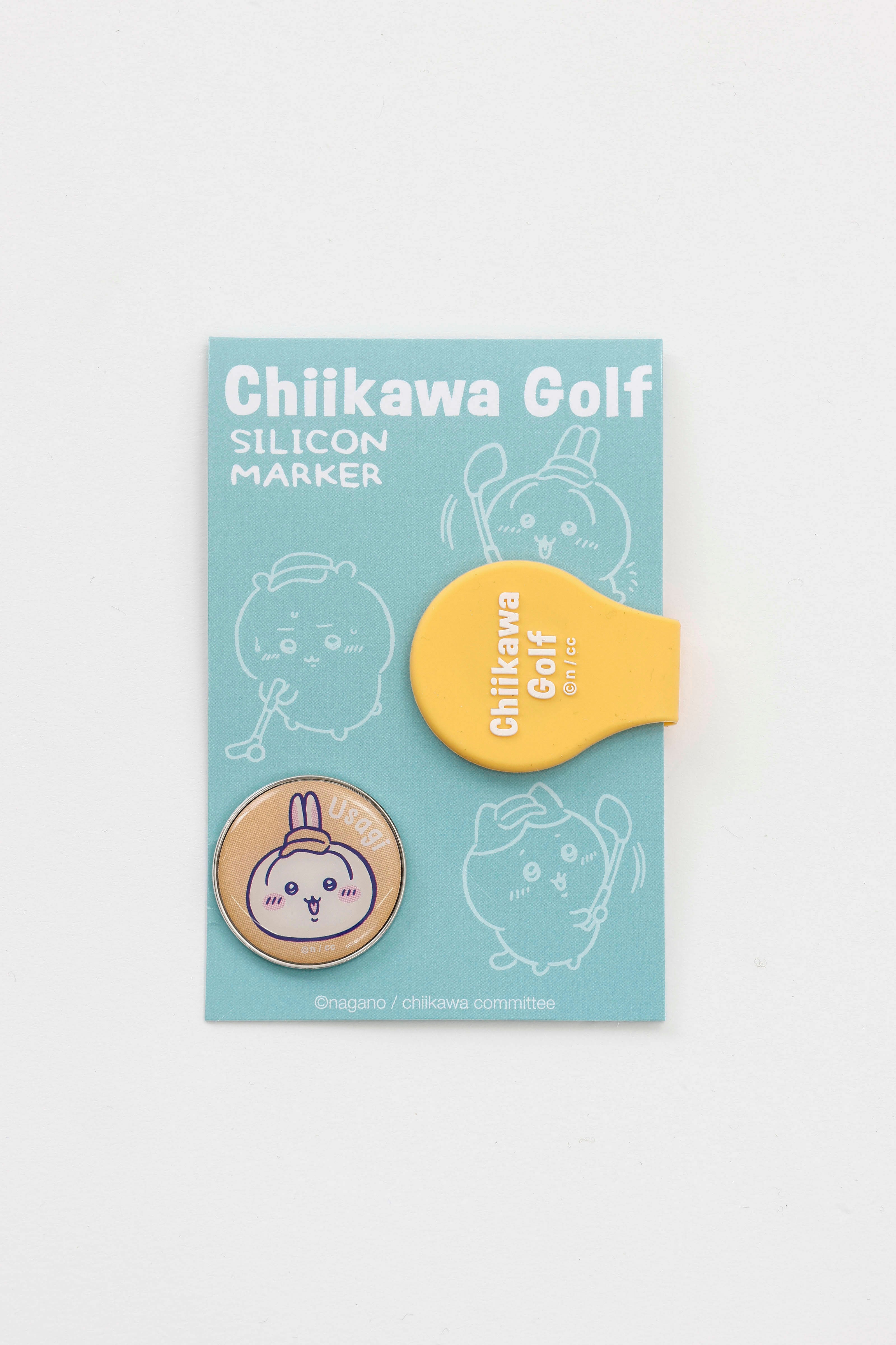 ちいかわGOLF シリコンクリップマーカー うさぎ イエロー