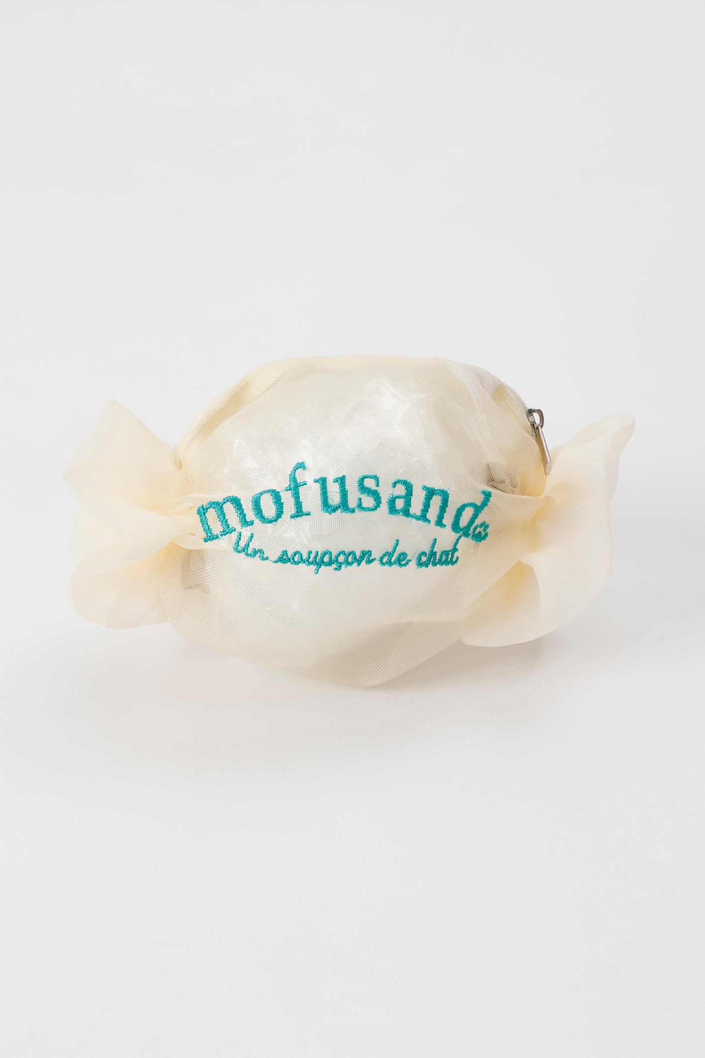 mofusand キャンディポーチ リンゴ ホワイト