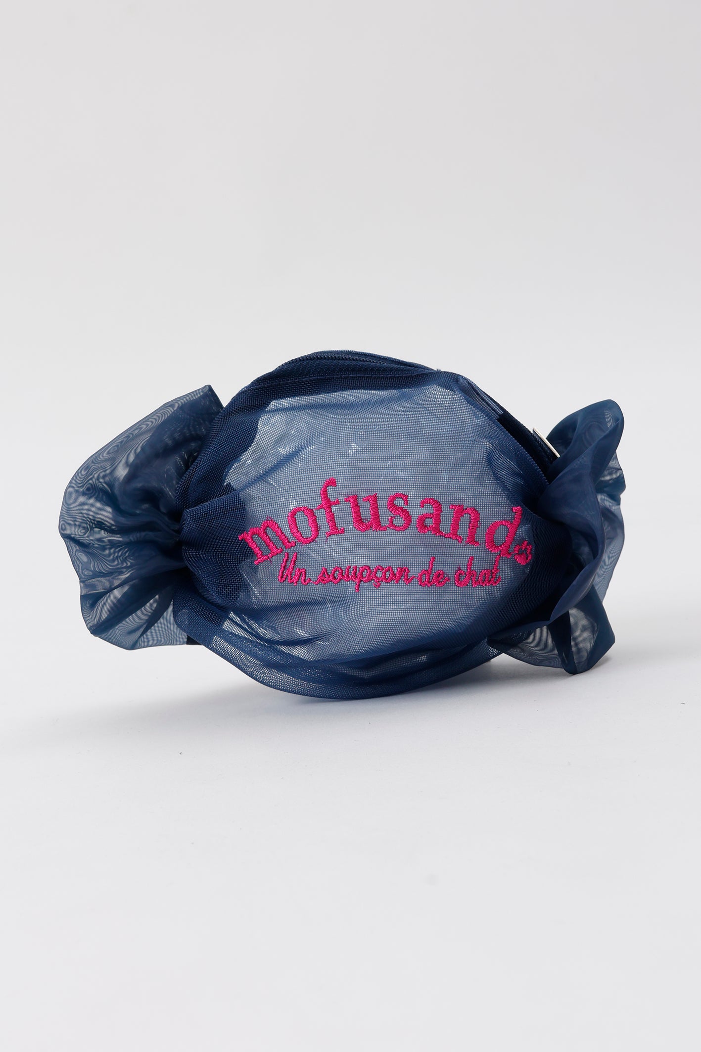 mofusand キャンディポーチ ブルーベリー ネイビー