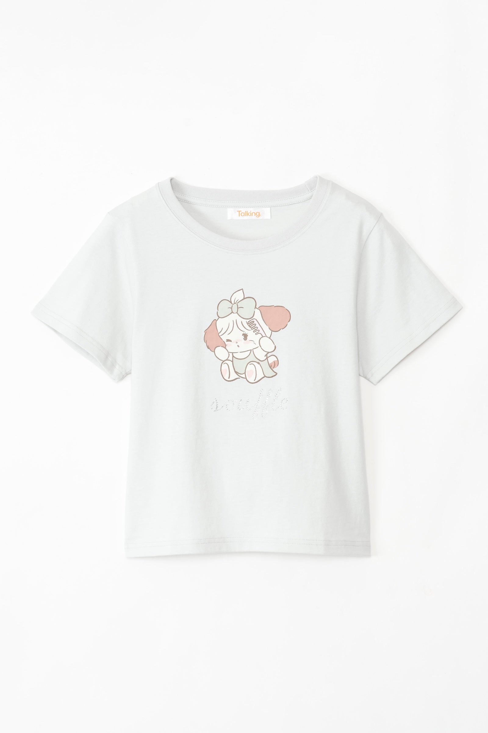 Lil ala mode Tシャツ スフレ ナチュラル