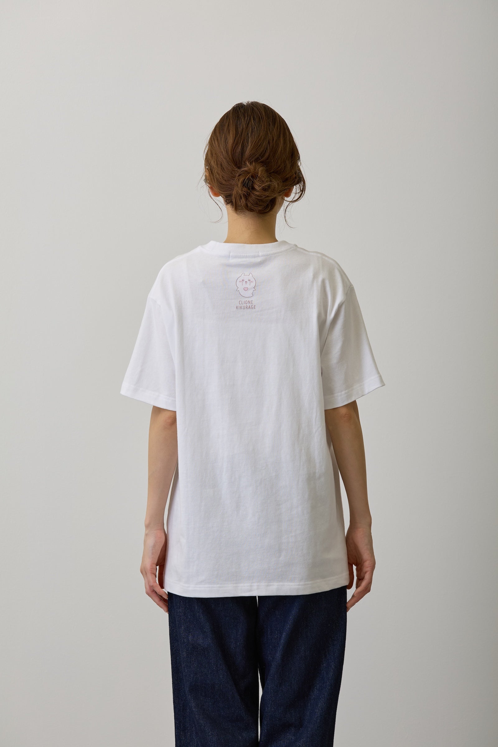 ナガノキャラクターズ Tシャツ 超音波やめて ホワイト