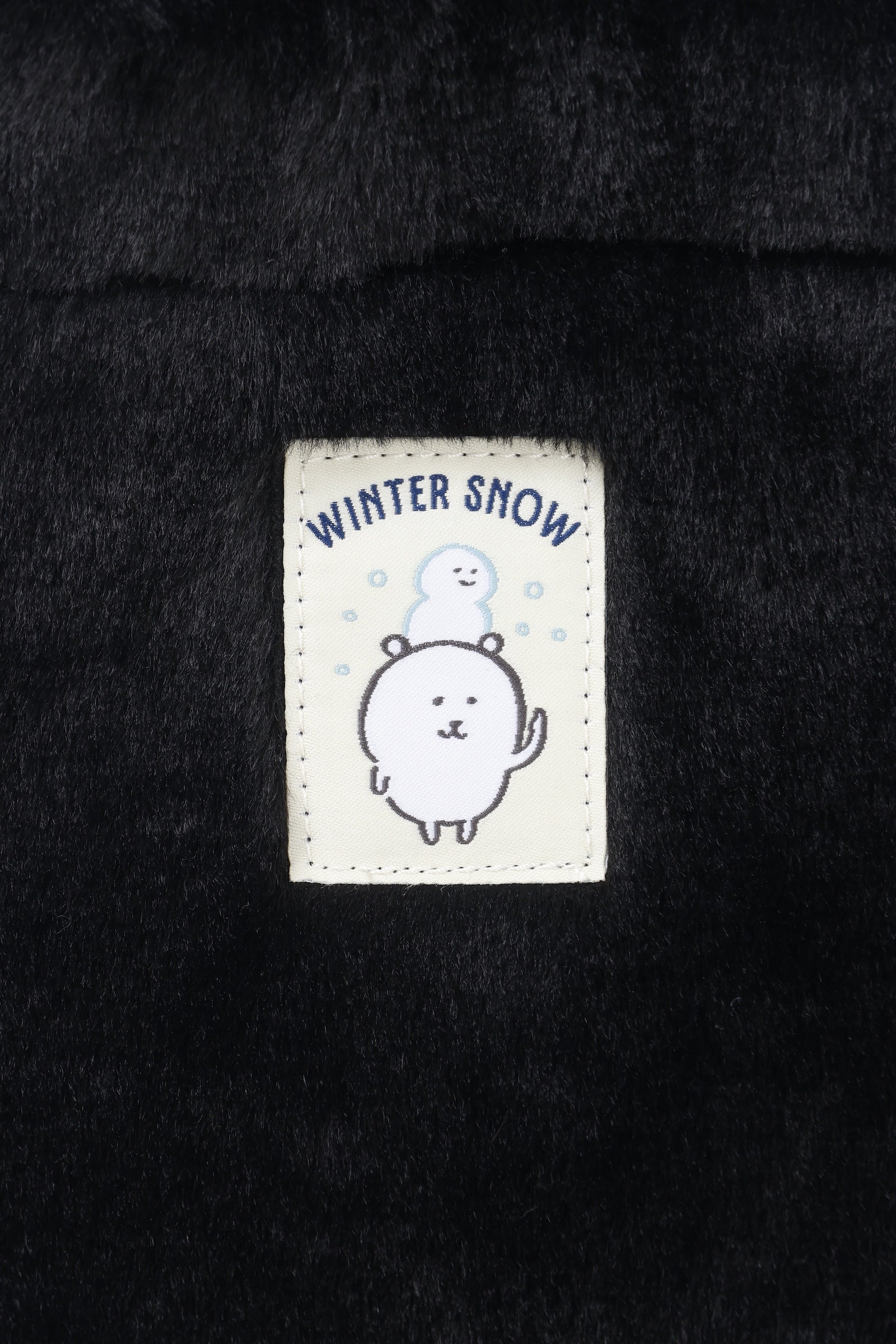 ナガノキャラクターズ ファートートバッグ くまフェイス ブラック ONE