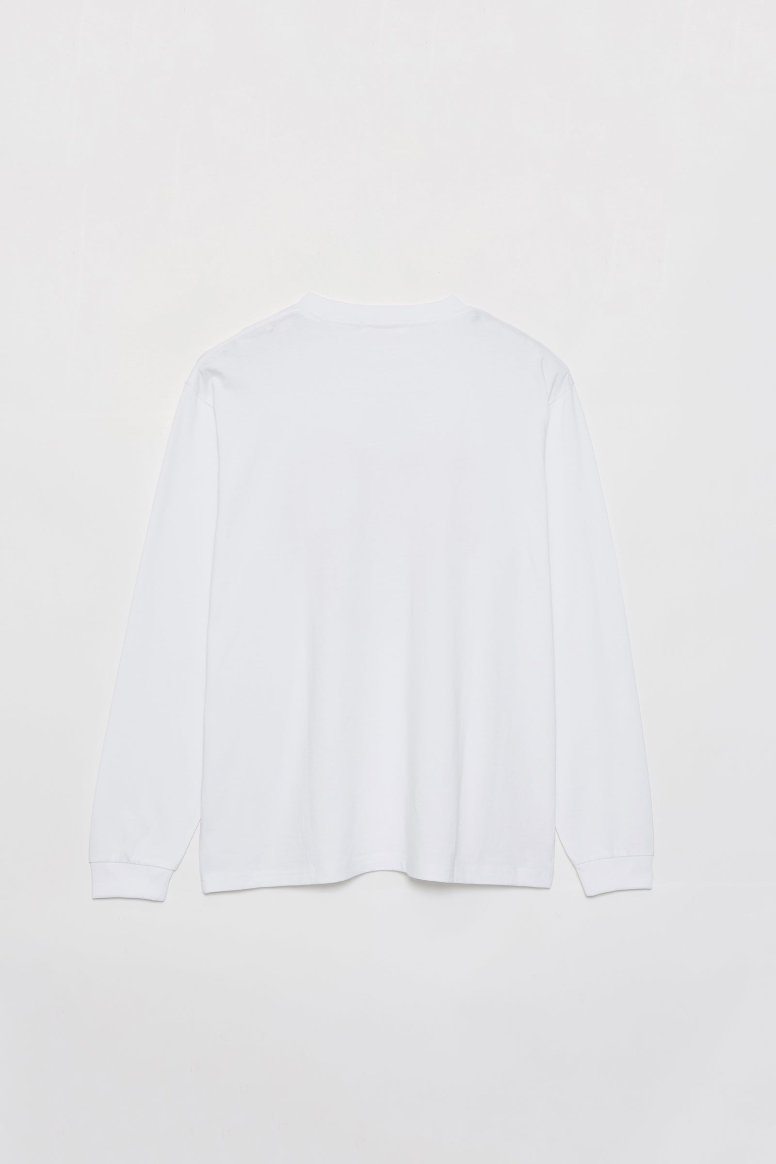 ナガノキャラクターズ 長袖Tシャツ リボン ホワイト