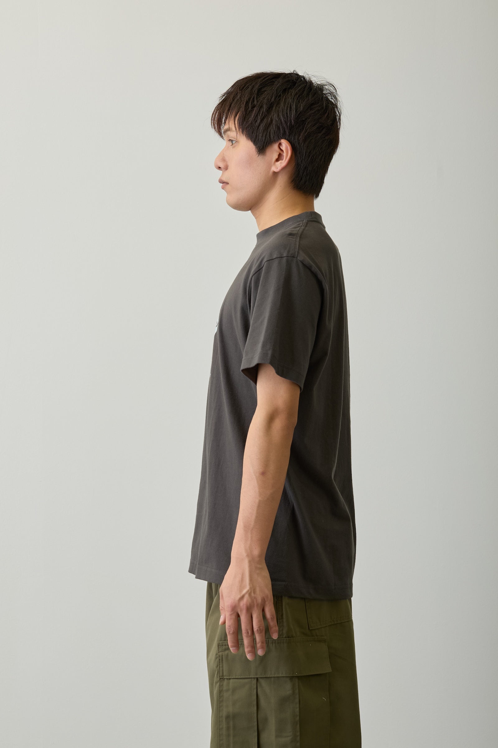 ホワイトタイガーとブラックタイガー Tシャツ 冷凍えび スミ