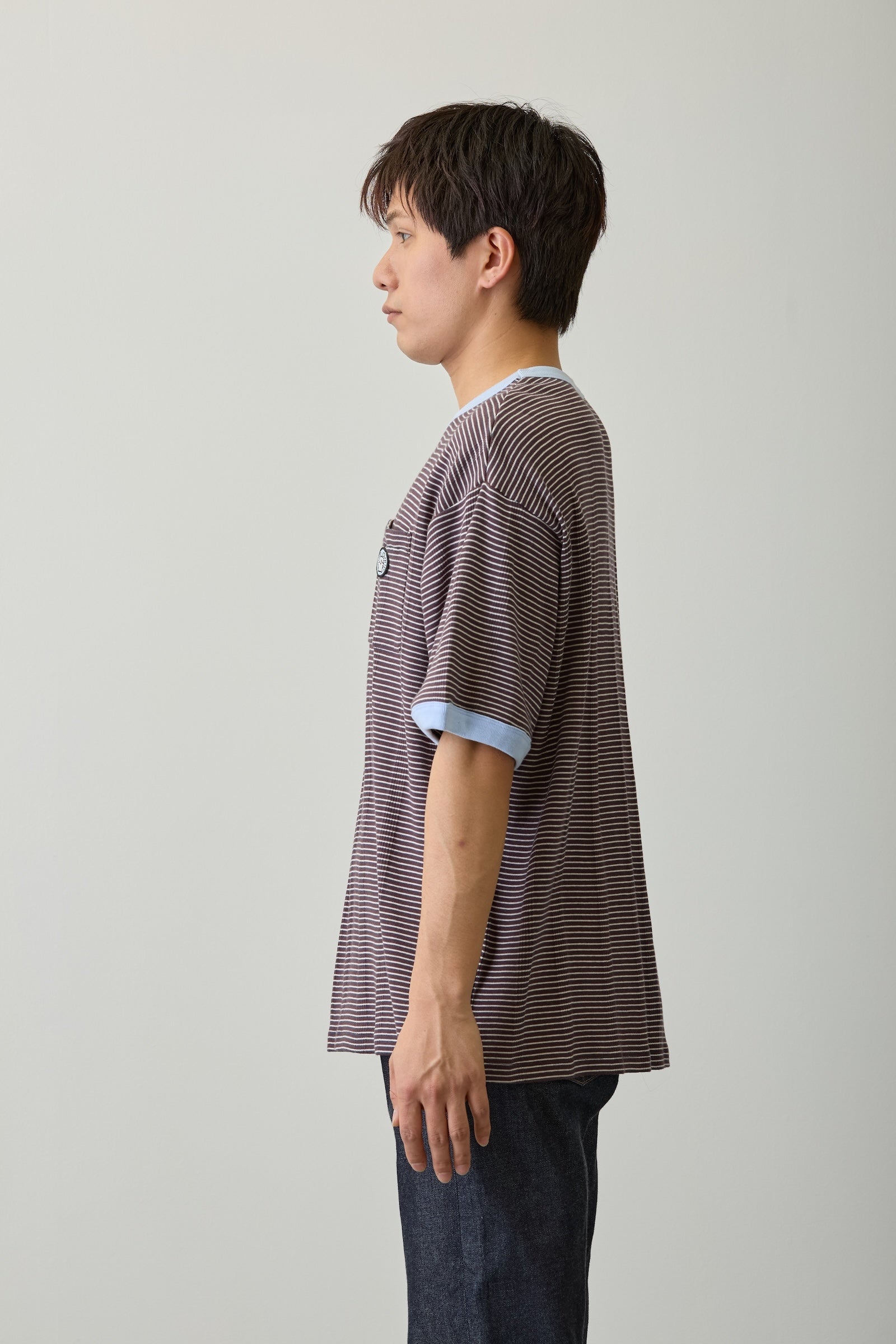 ちいかわ ビッグシルエットポケットTシャツ Robert P.Miller×Talking モモンガ COFFEE