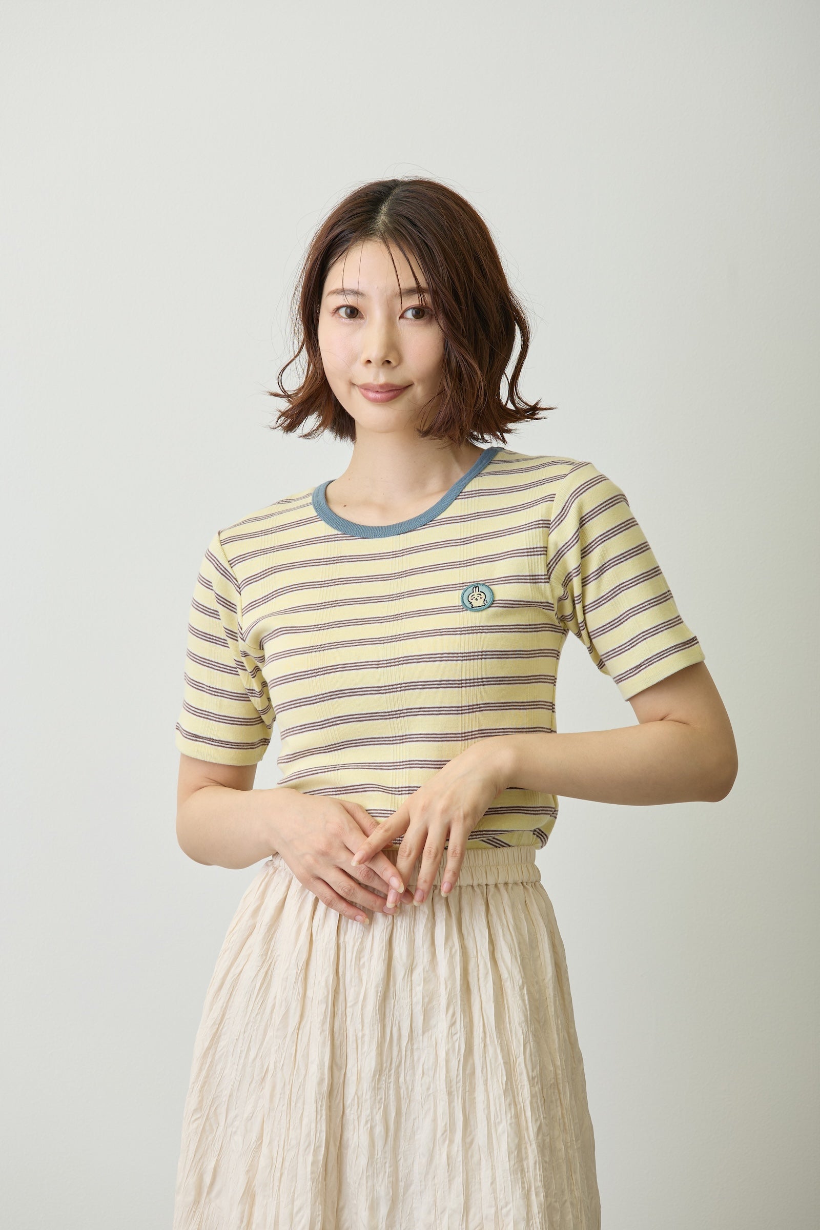 ちいかわ Tシャツ Robert P.Miller×Talking うさぎ BANANA