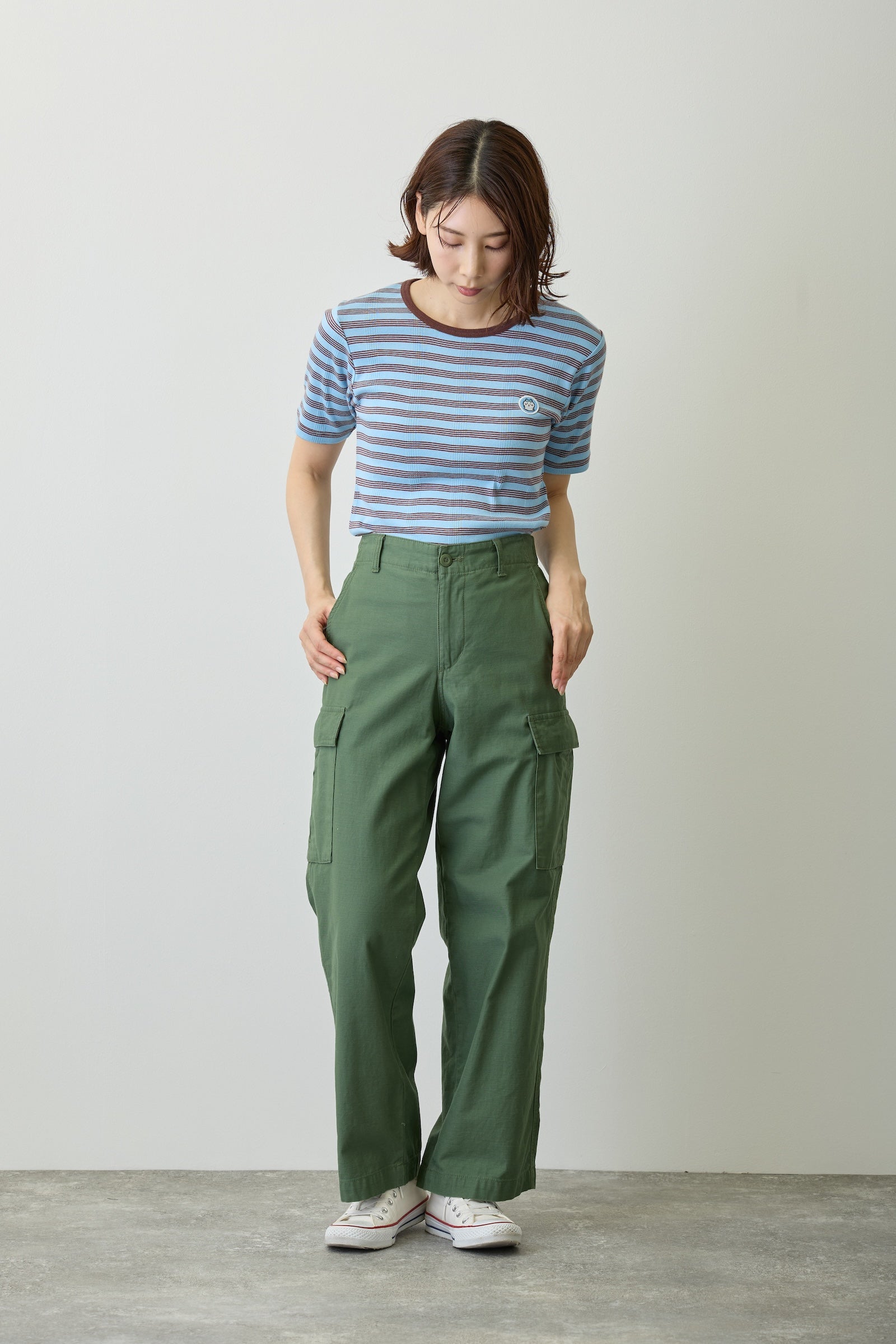 ちいかわ Tシャツ Robert P.Miller×Talking ハチワレ BLUEBERRY