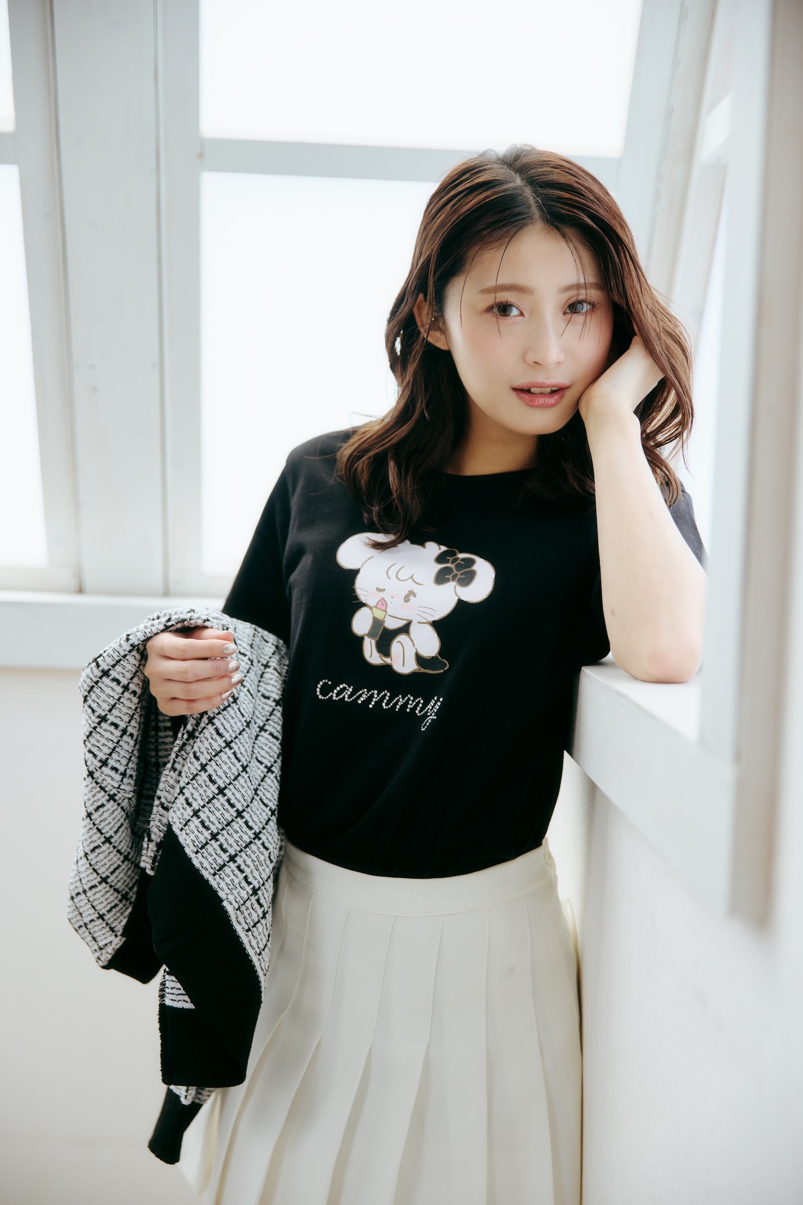 Lil ala mode Tシャツ キャミー ブラック