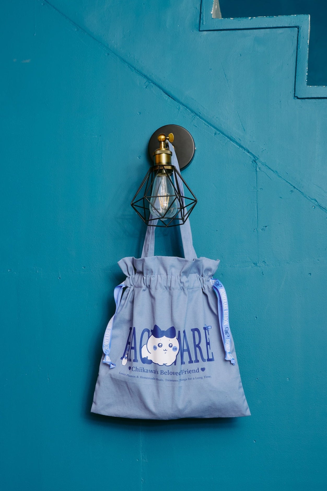 ちいかわ トートバッグ ハチワレシリーズ サックス