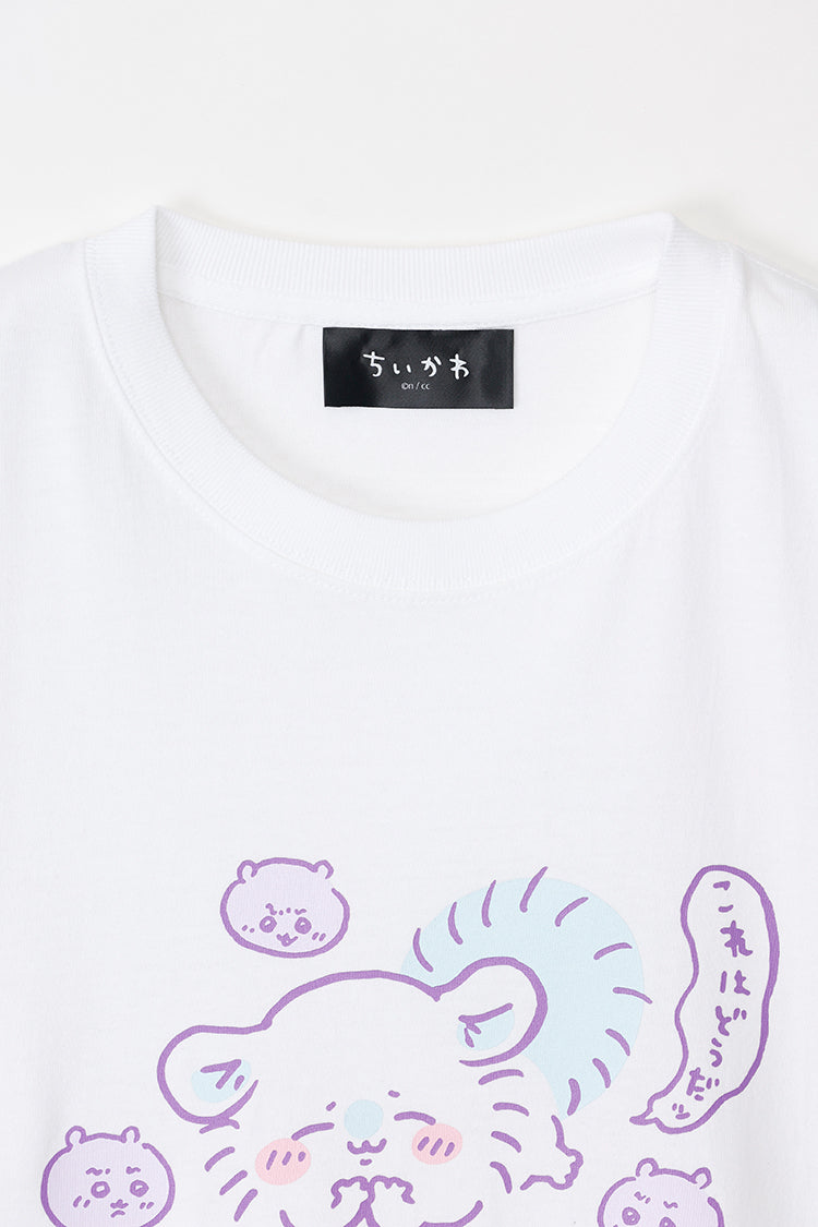 ちいかわ Tシャツ モモンガ ホワイト