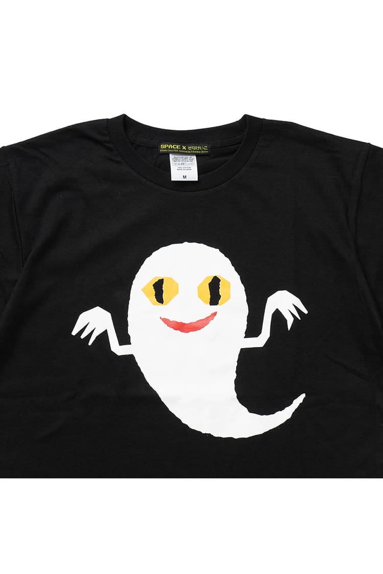 ねないこだれだ おばけTシャツ kids【SPACExせなけいこ】