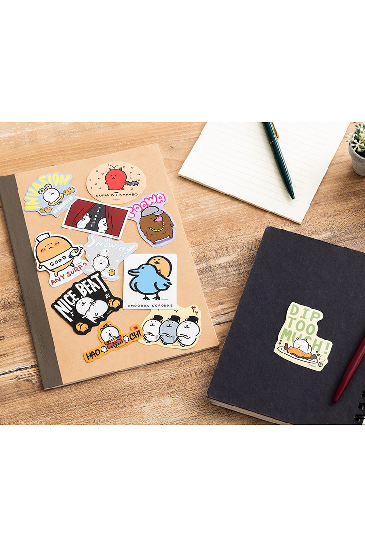 ナガノマーケット スマホに貼れるサイズのステッカー(コサック)