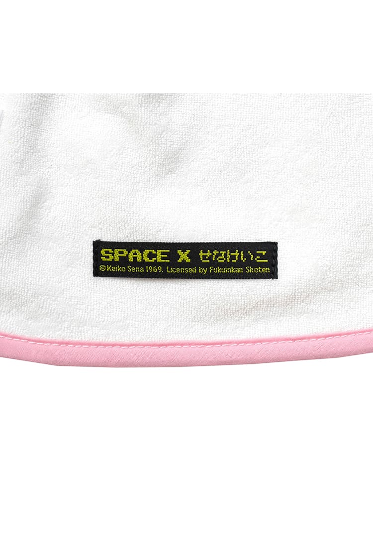 ねないこだれだ 総柄スタイ ピンク【SPACExせなけいこ】