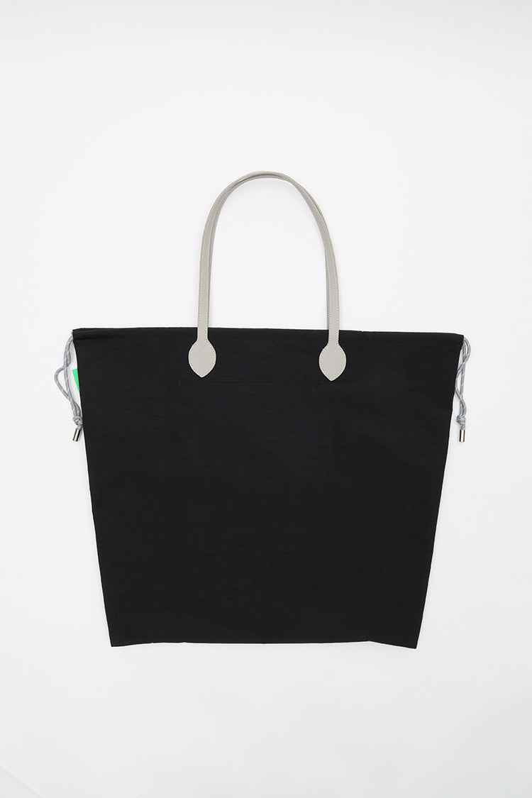 コウペンちゃん 刺繍トートバック 風船 ブラック