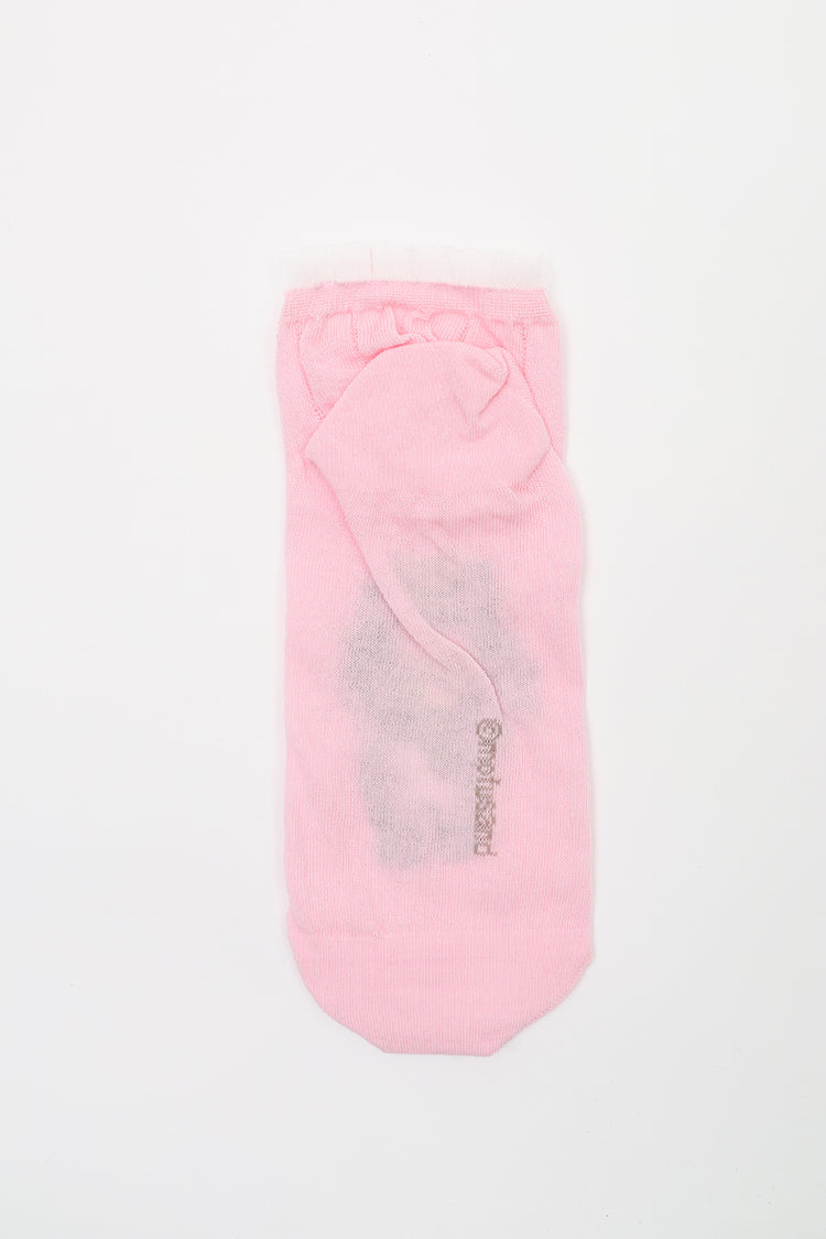 mofusand スニーカーソックス ウエディング ペールピンク 23~25cm