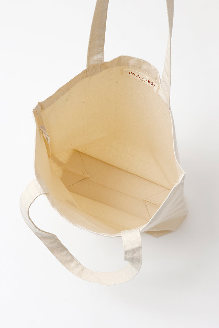 助六の日常 トートバッグ PLEASE HAM ME ナチュラル